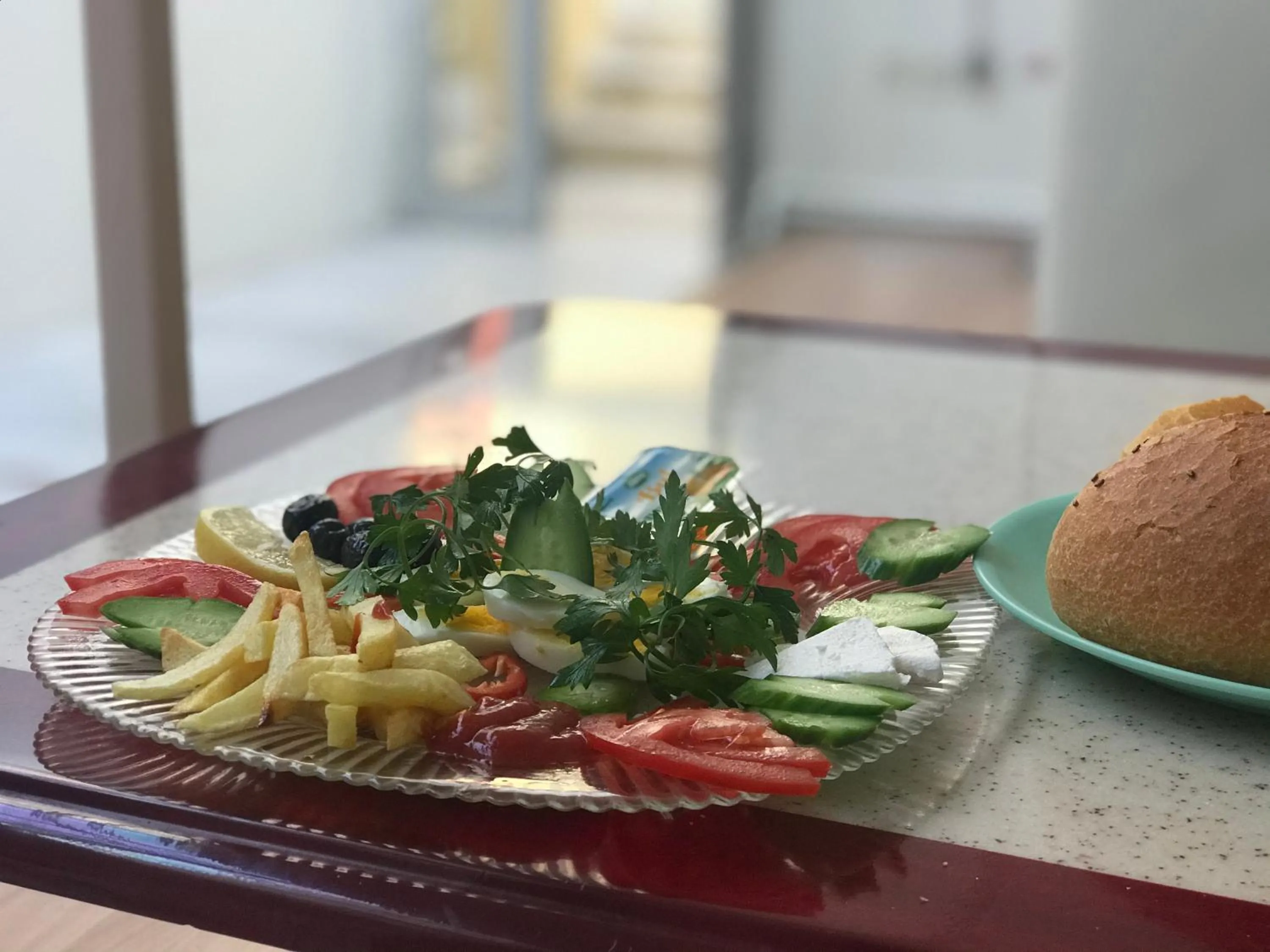 Breakfast in Kalkedon Hostel