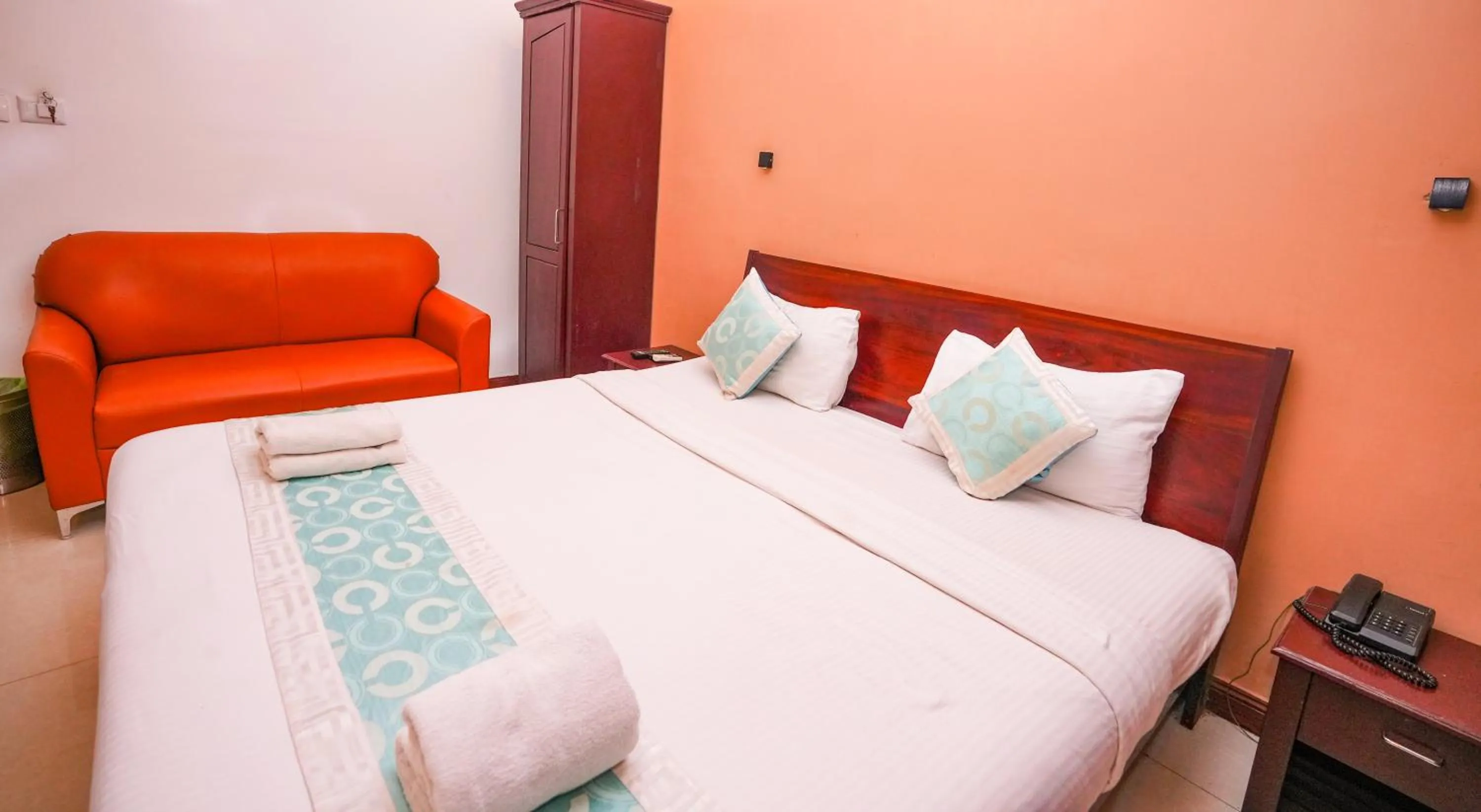 Bedroom, Bed in Hotel Pearl Palace