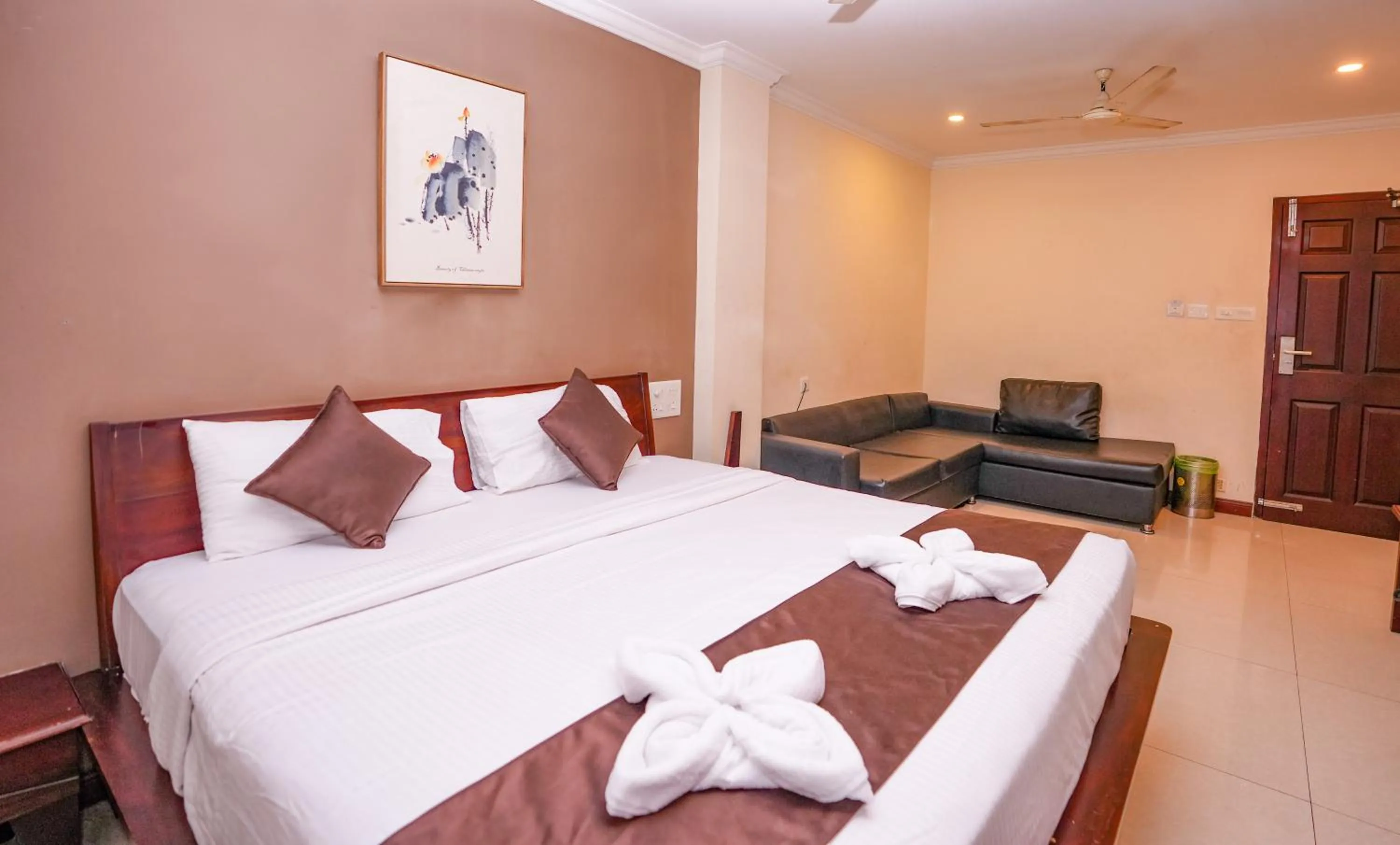 Bedroom, Bed in Hotel Pearl Palace