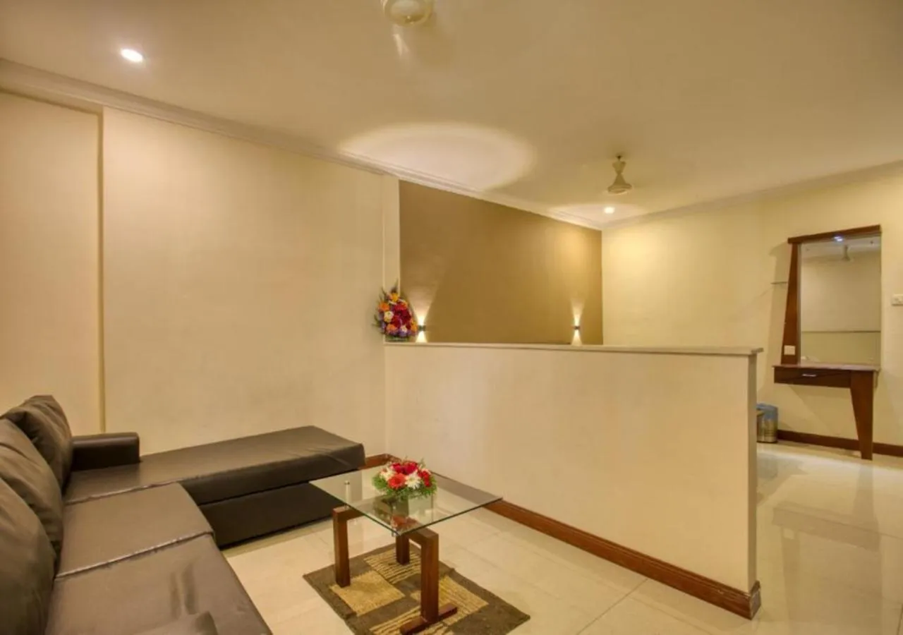 Living room in Hotel Pearl Palace