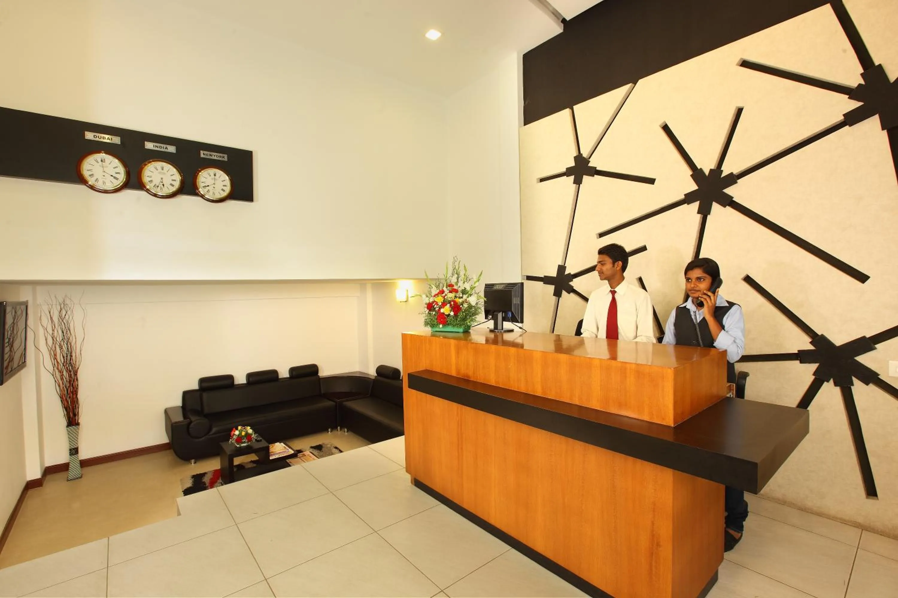 Staff in Hotel Pearl Palace