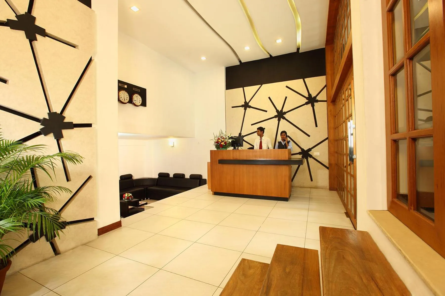 Lobby or reception in Hotel Pearl Palace