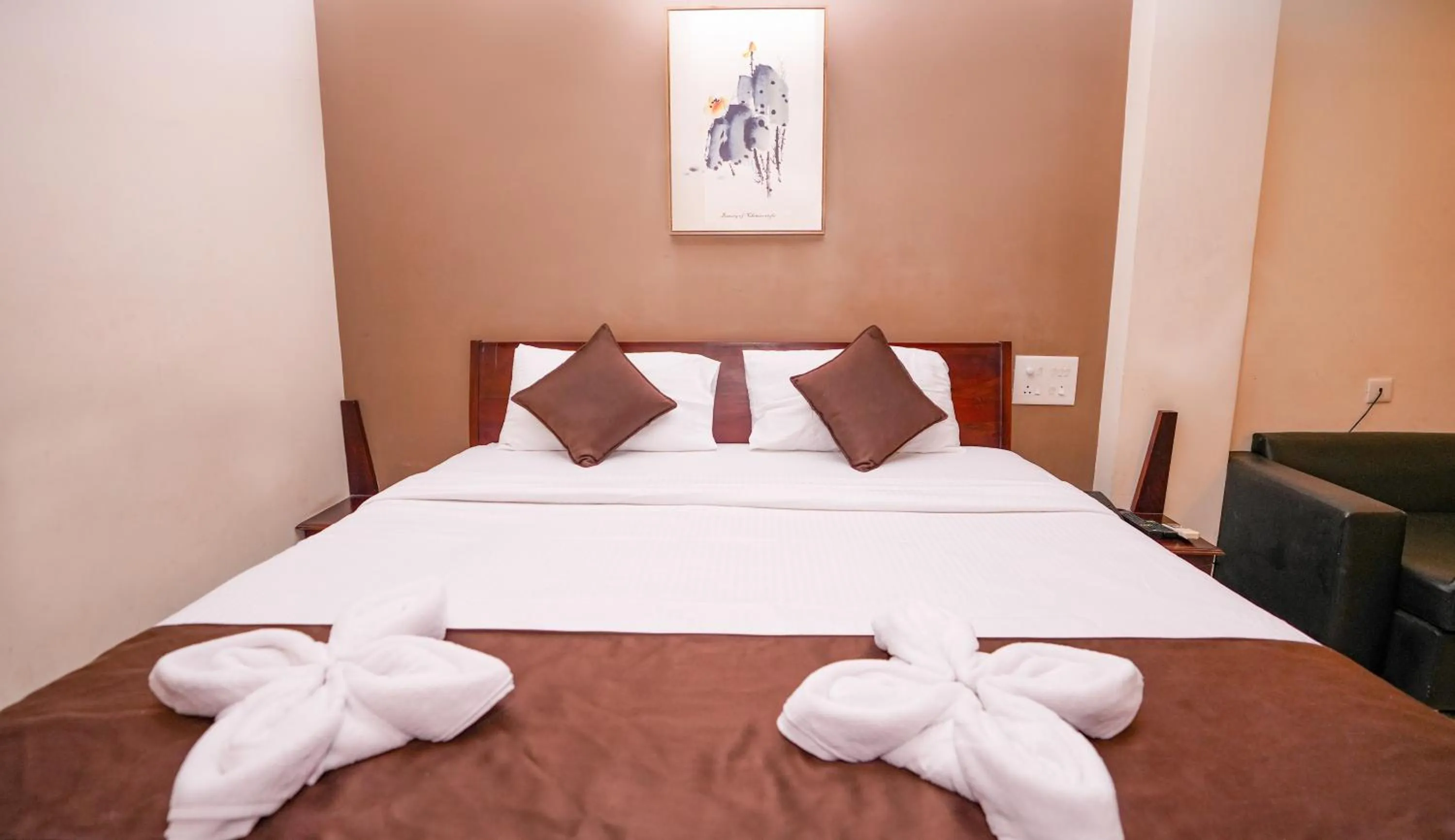 Bedroom, Bed in Hotel Pearl Palace