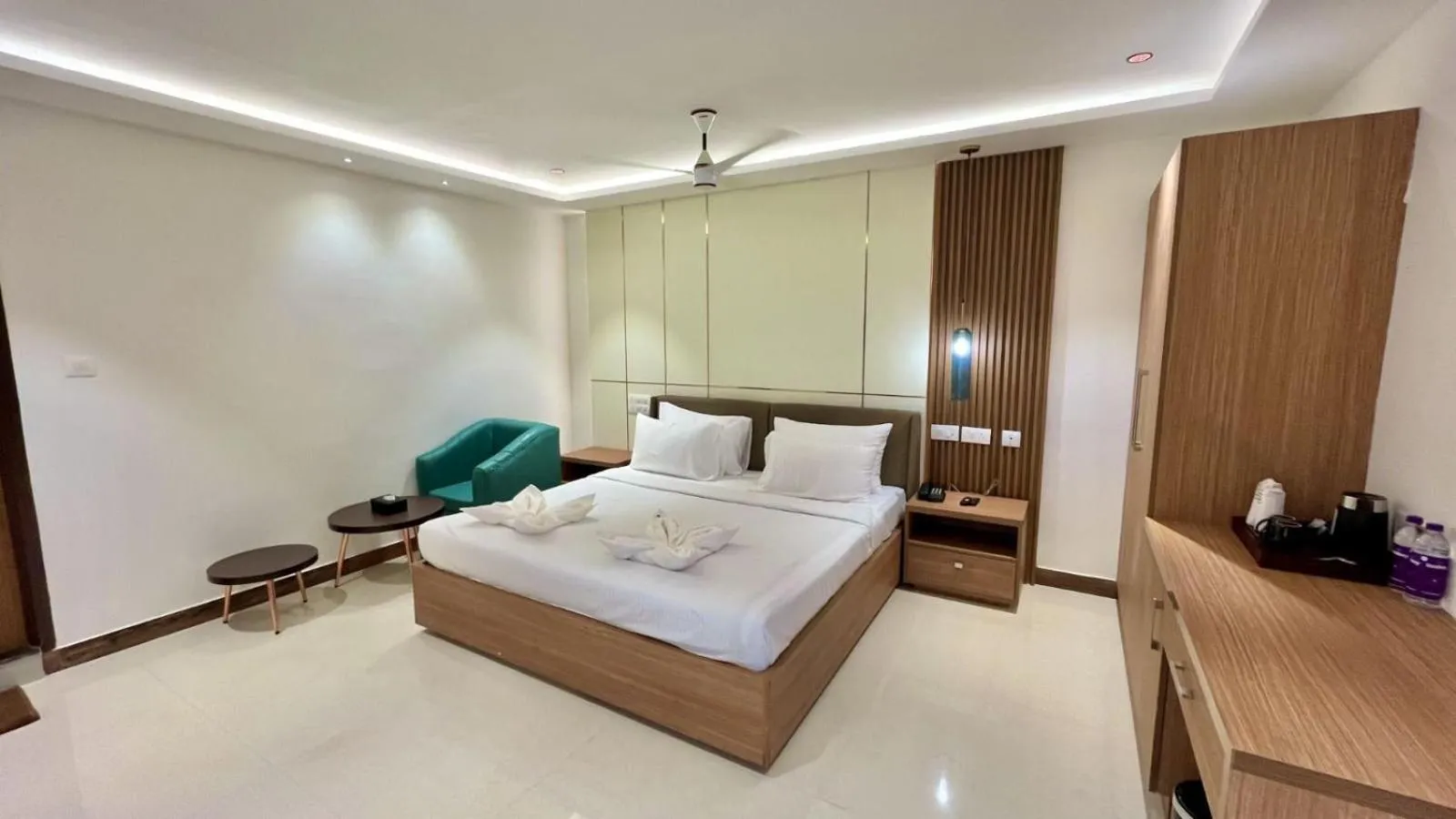 Bed in Hotel Pearl Palace