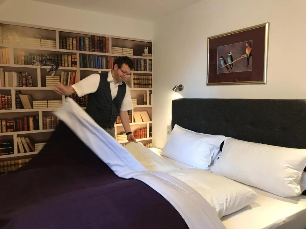 Bed in Landhaus Heidekrug