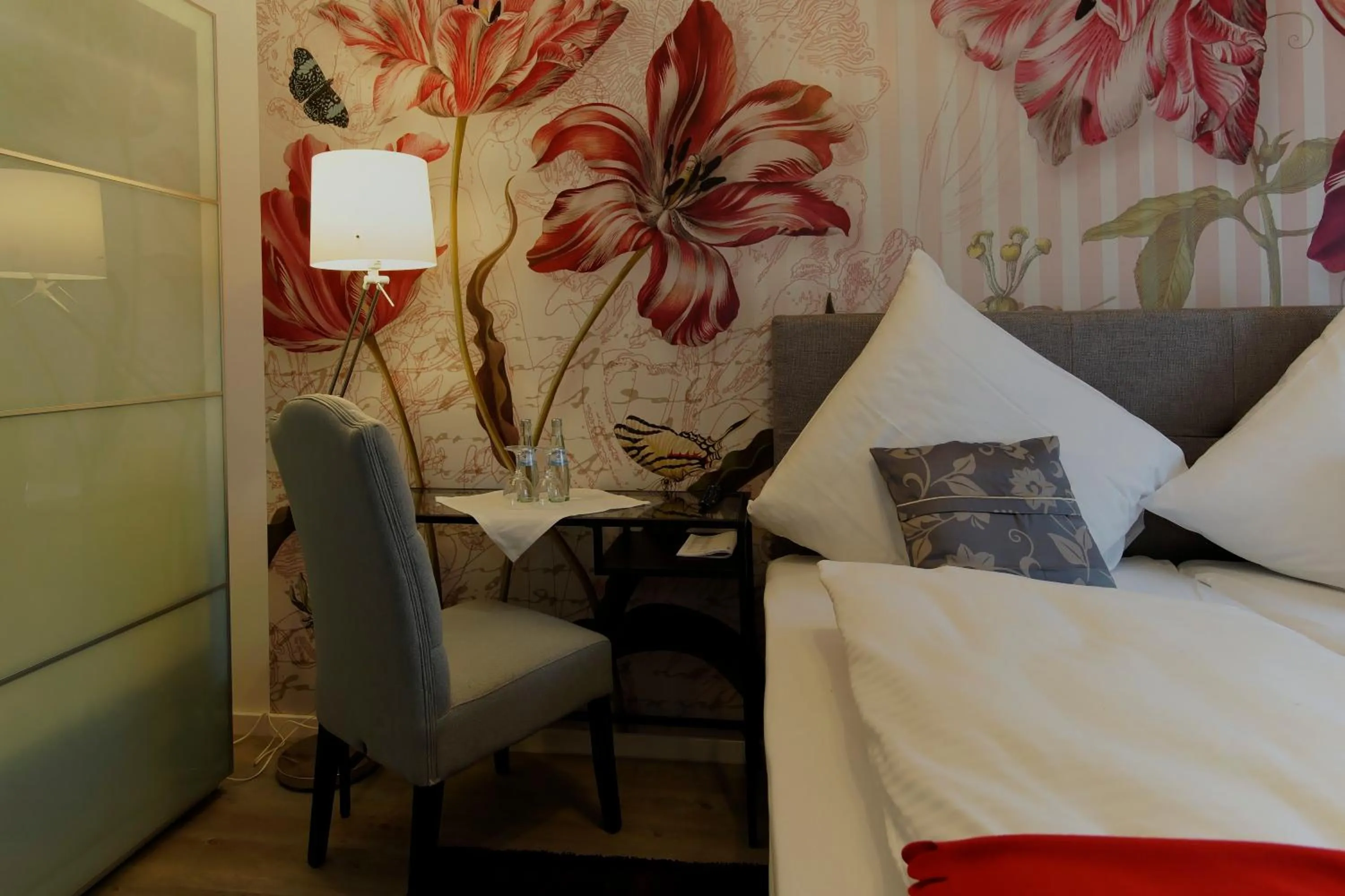 Decorative detail, Bed in Landhaus Heidekrug