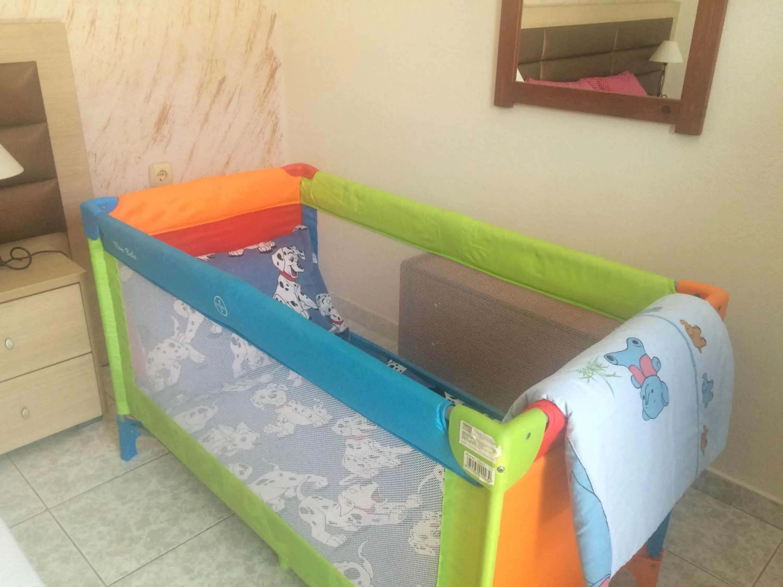 cot, Bed in Anna Christina Apartments