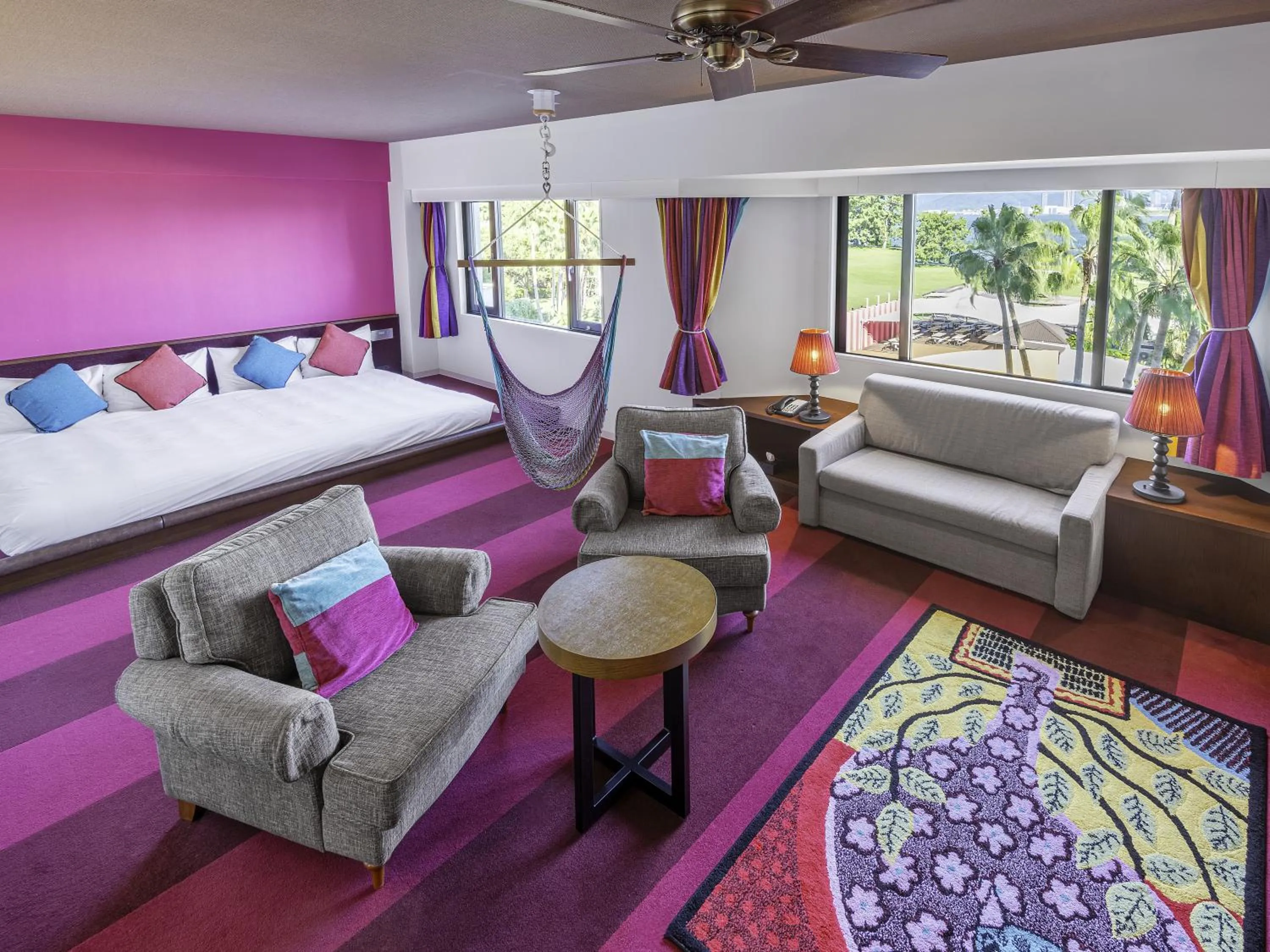 Bed in The Luigans Spa and Resort