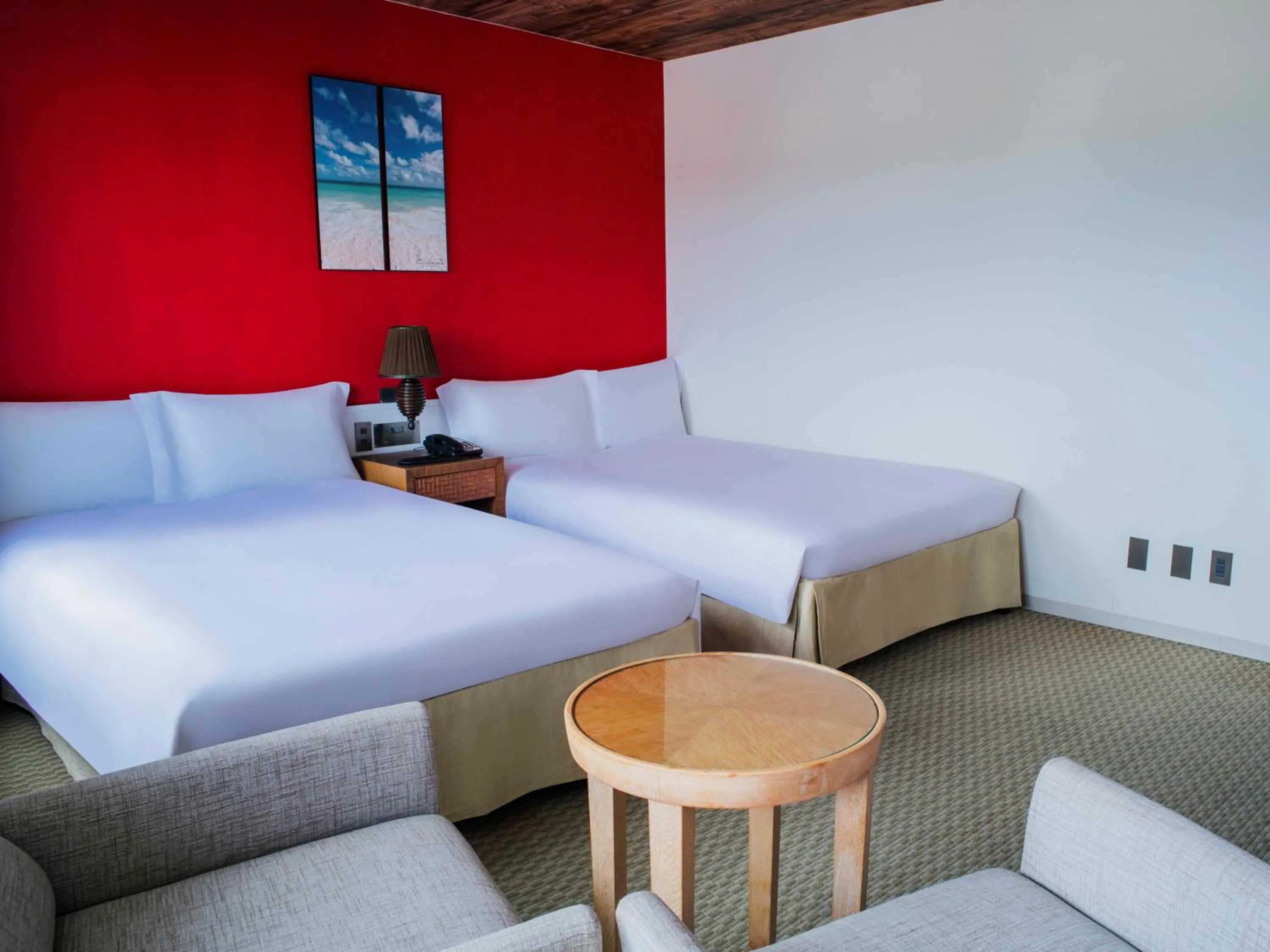 Bed in The Luigans Spa and Resort