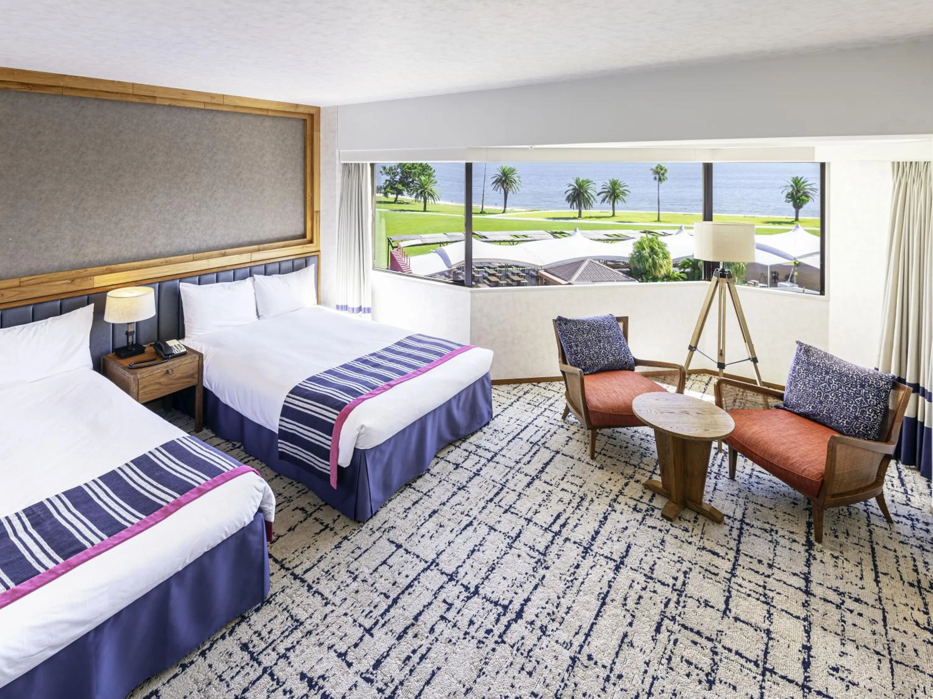 Bed in The Luigans Spa and Resort