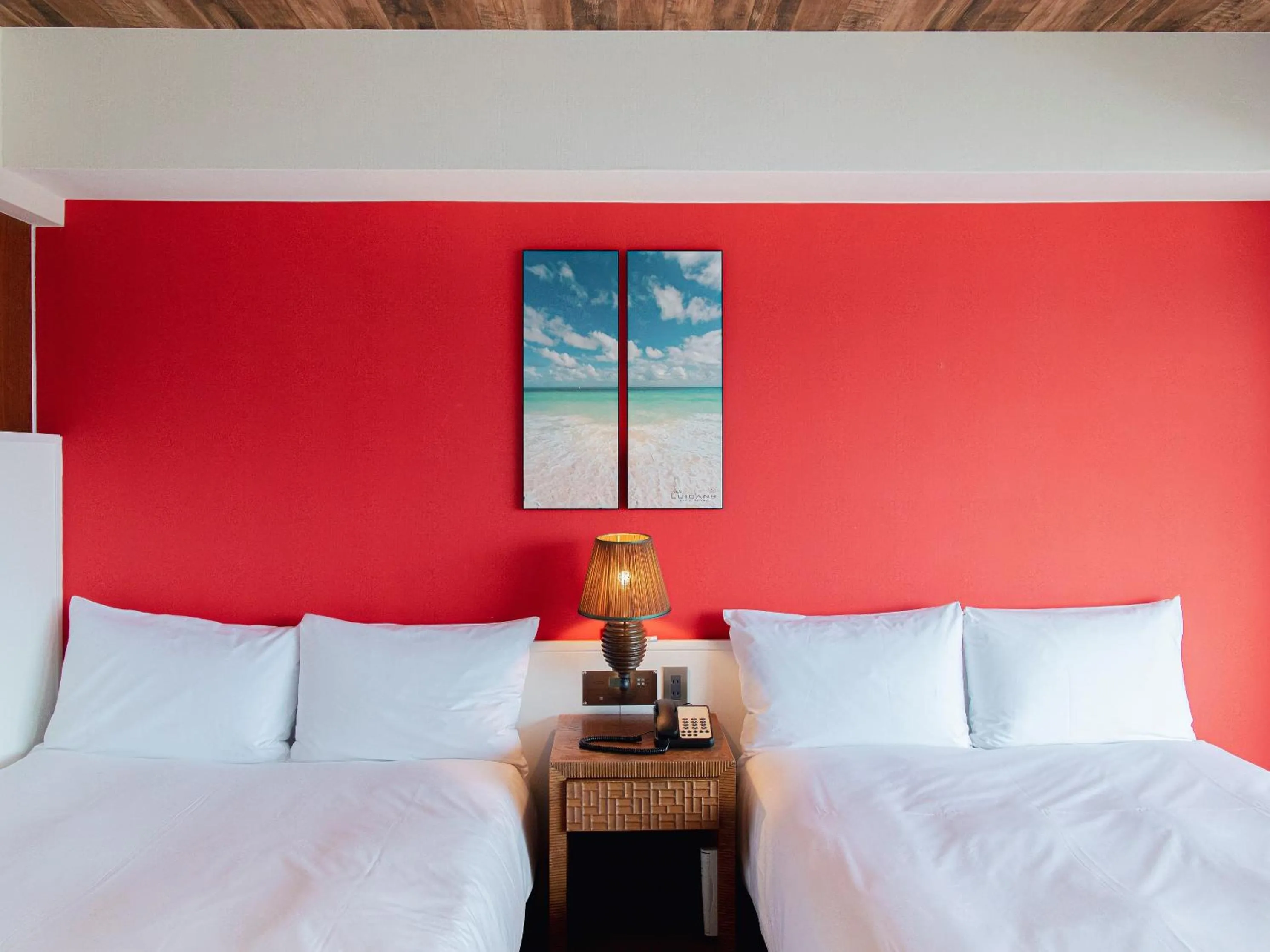 Bed in The Luigans Spa and Resort