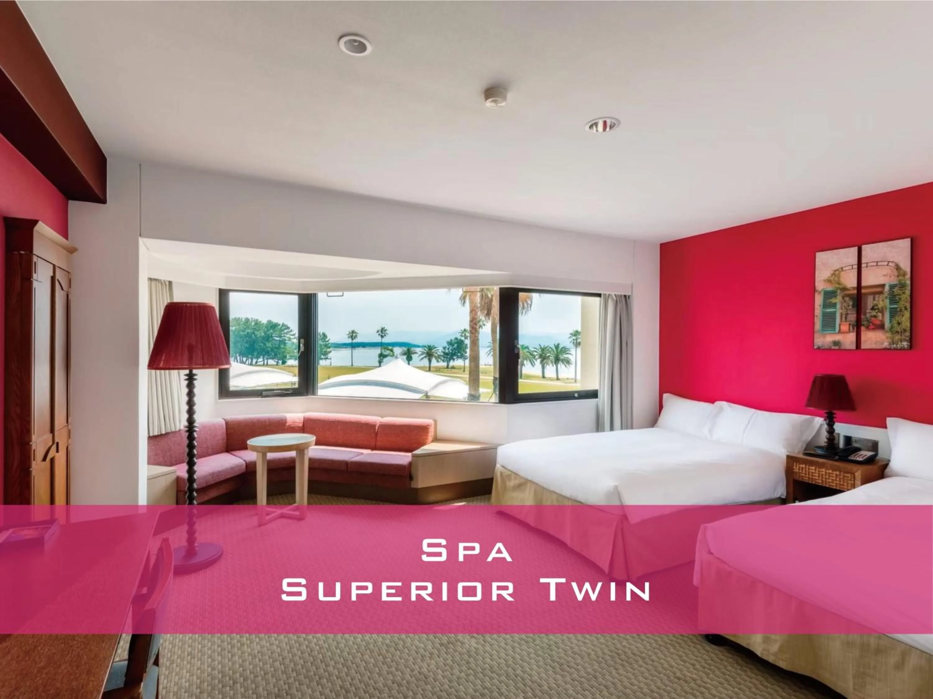 Bed in The Luigans Spa and Resort