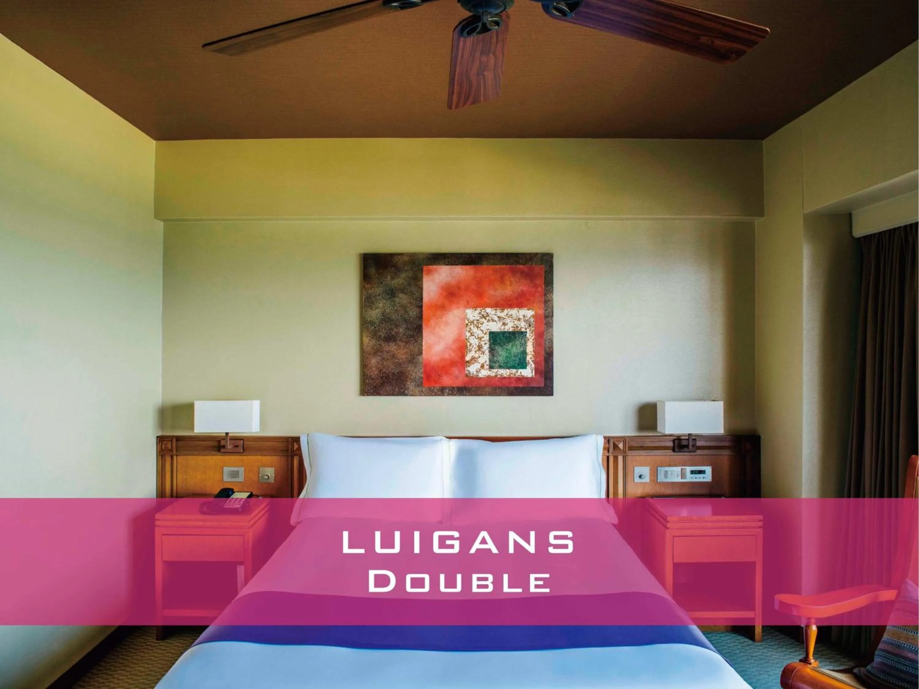 Bed in The Luigans Spa and Resort