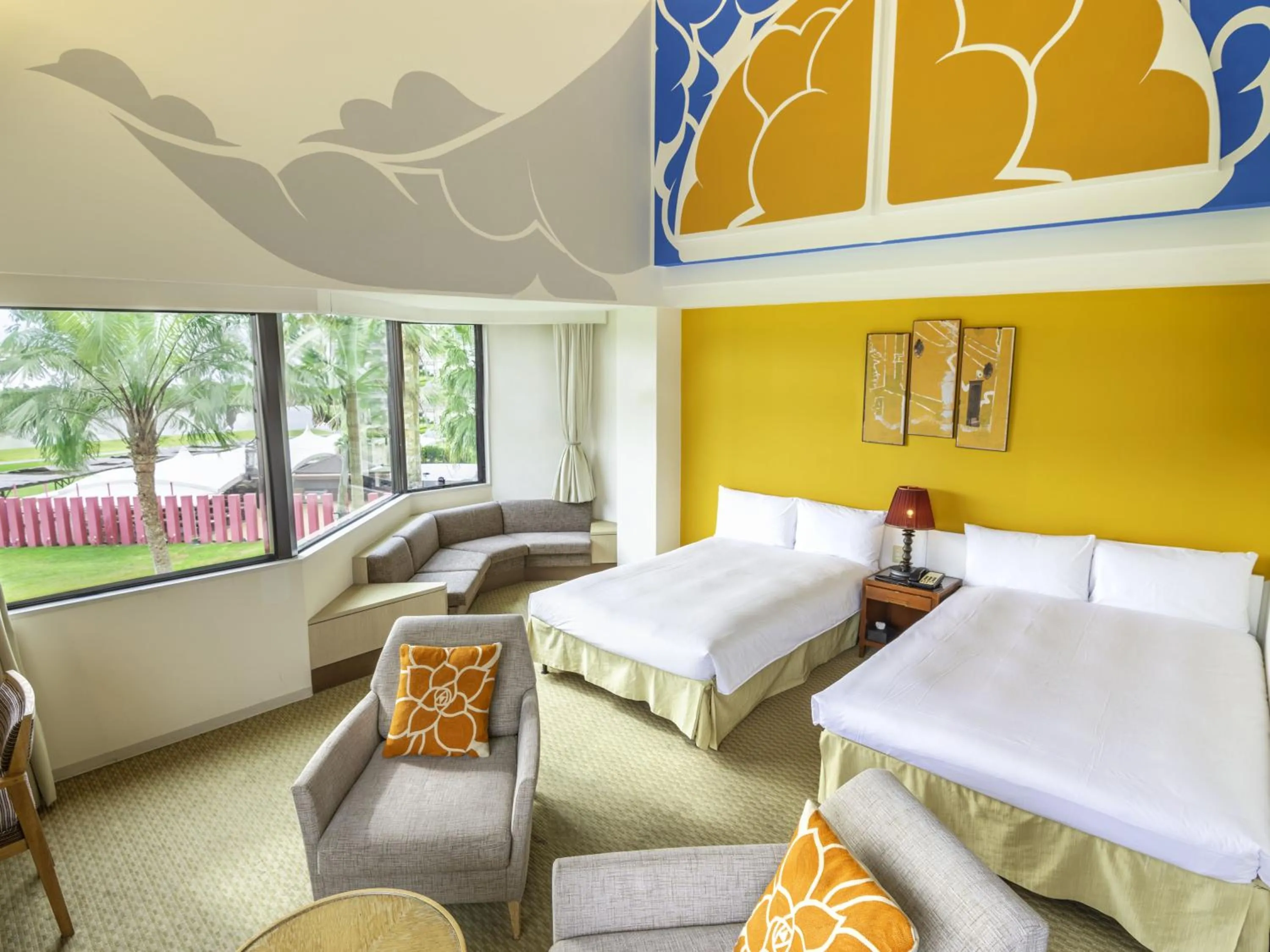 Bed in The Luigans Spa and Resort