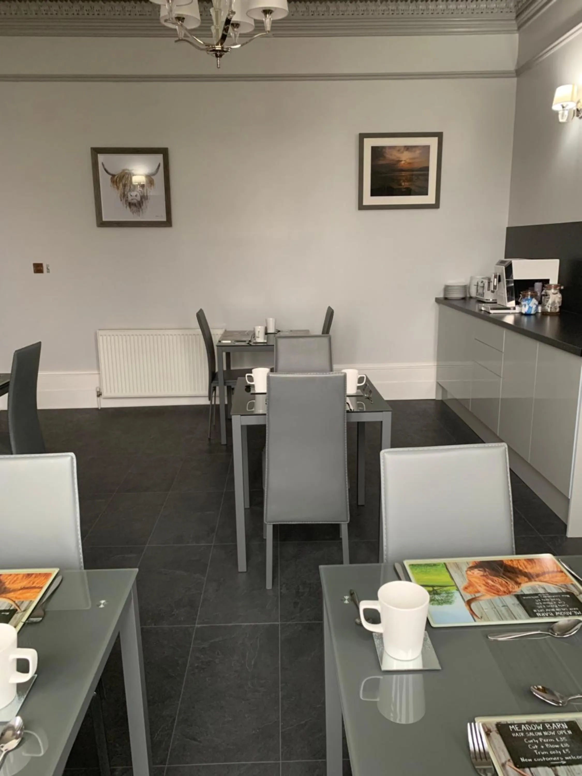 Dining area in Ashburn House