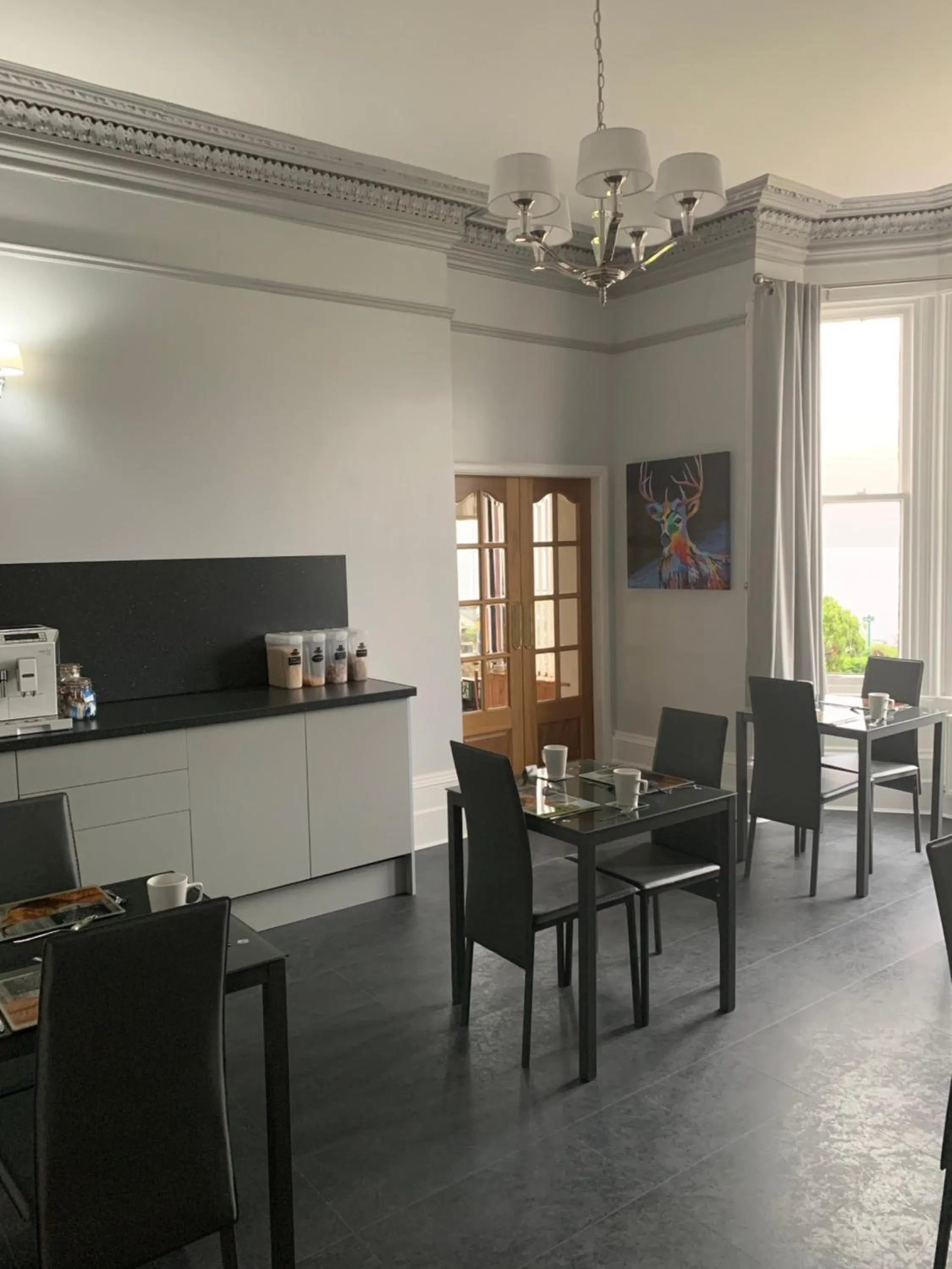 Dining area in Ashburn House