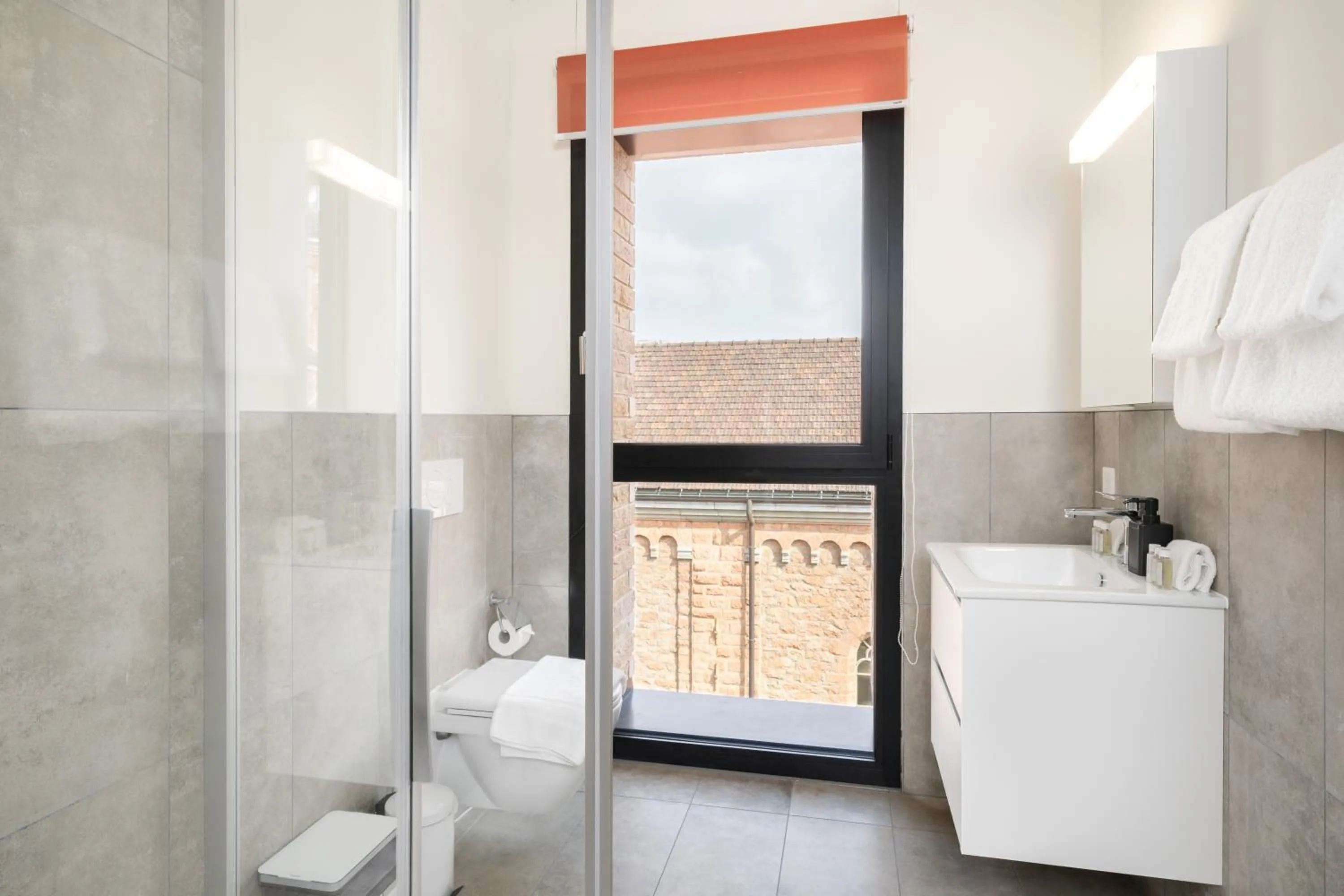 Toilet in Swiss Hotel Apartments - Lugano