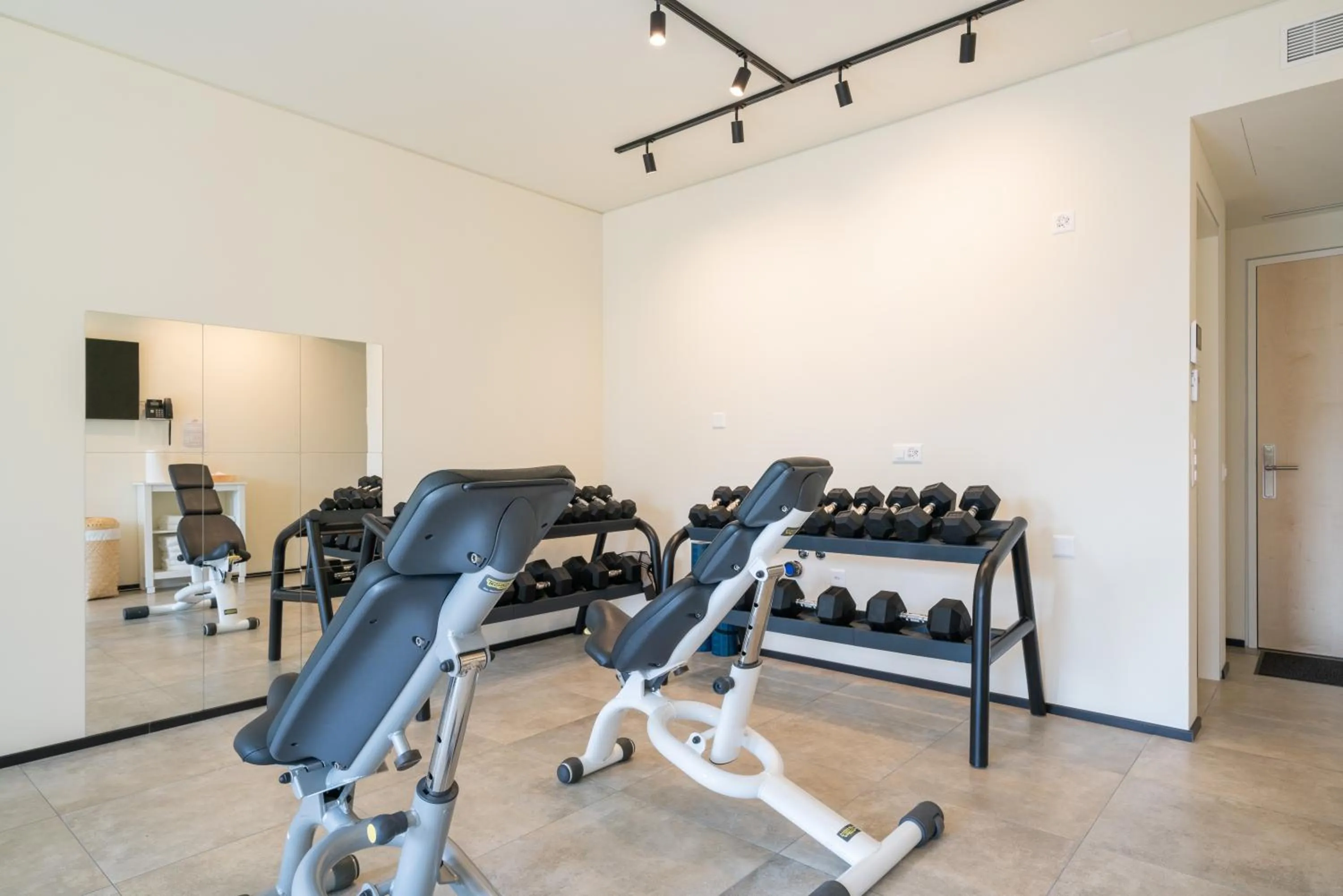 Fitness centre/facilities in Swiss Hotel Apartments - Lugano