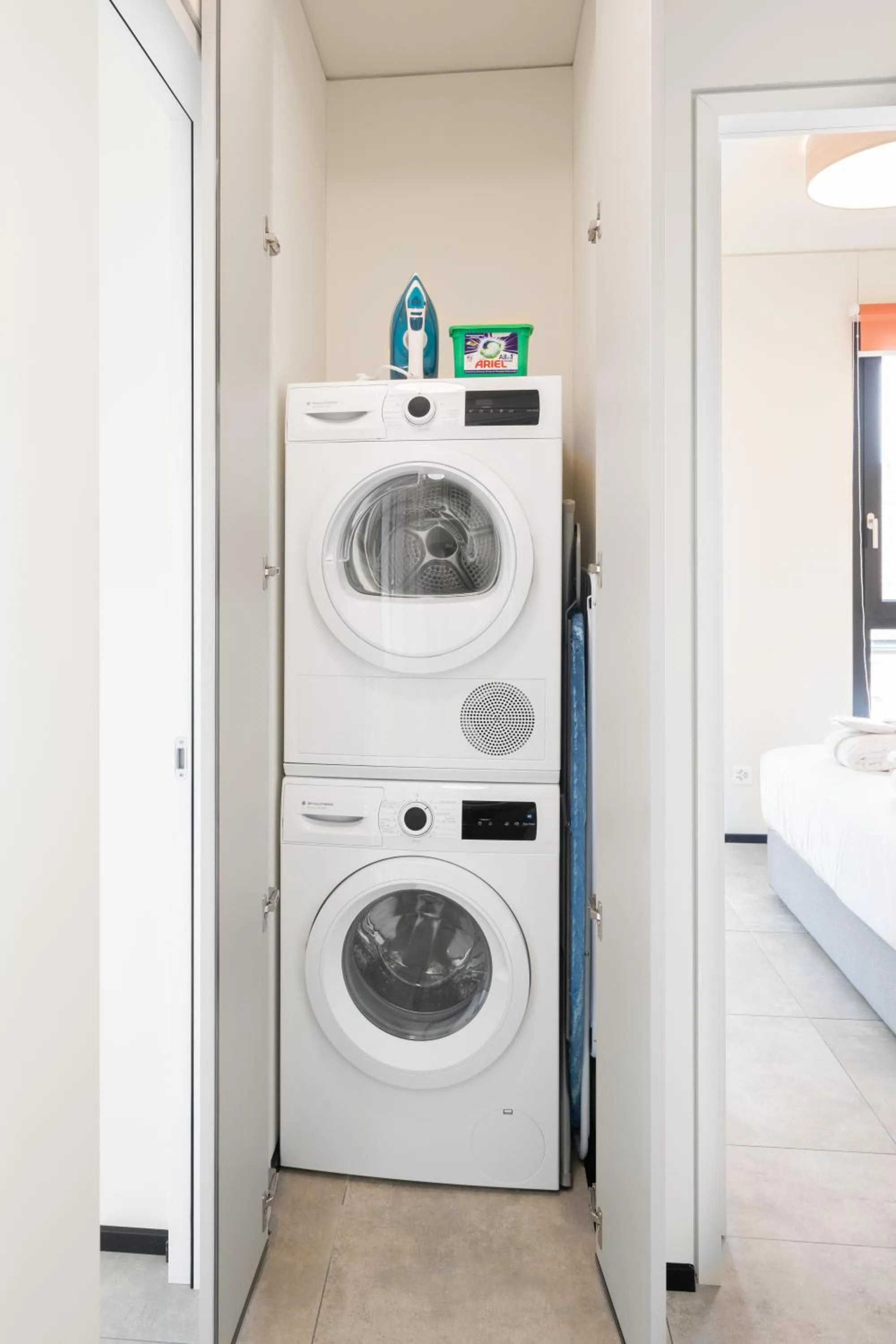 washing machine in Swiss Hotel Apartments - Lugano