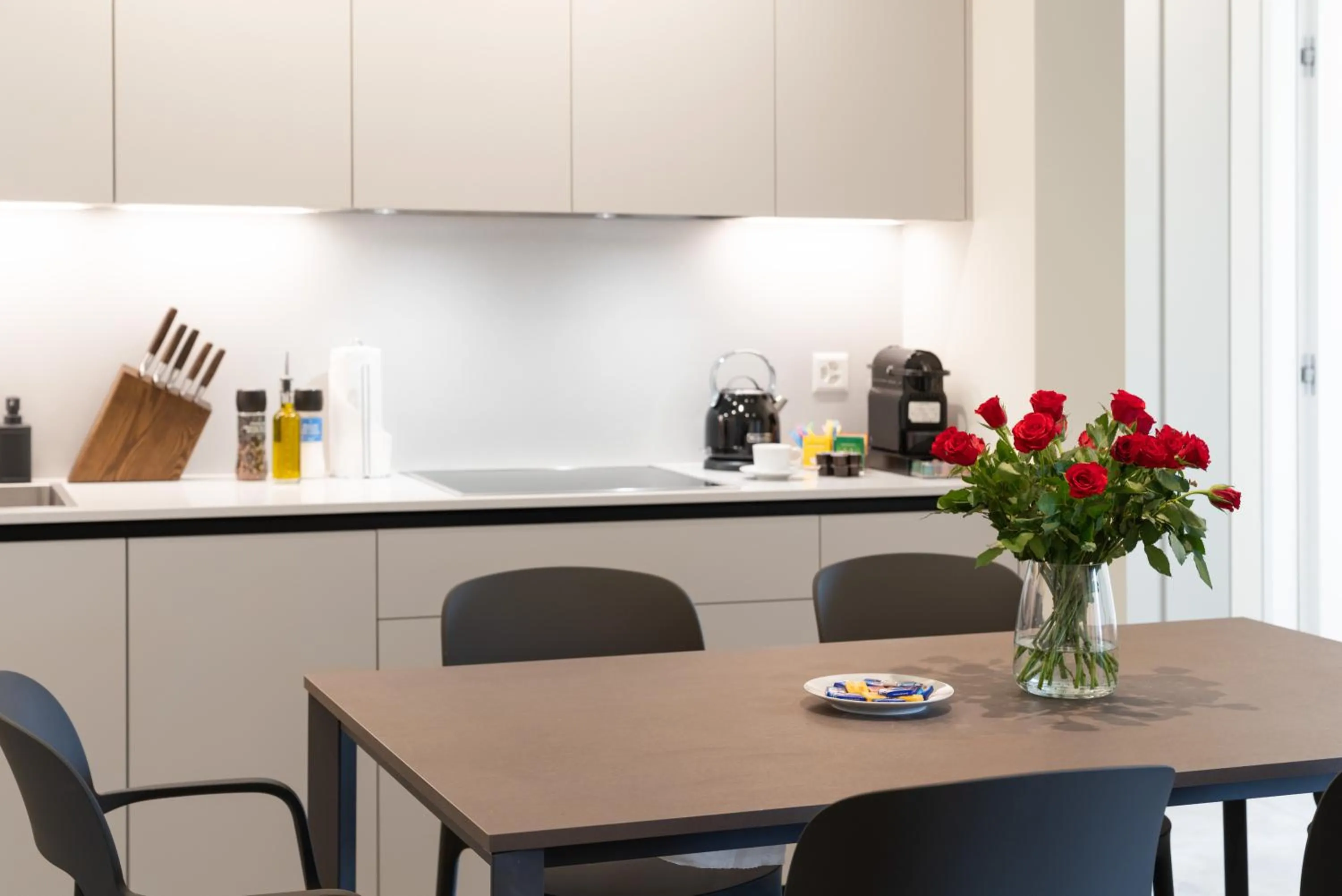Coffee/tea facilities in Swiss Hotel Apartments - Lugano