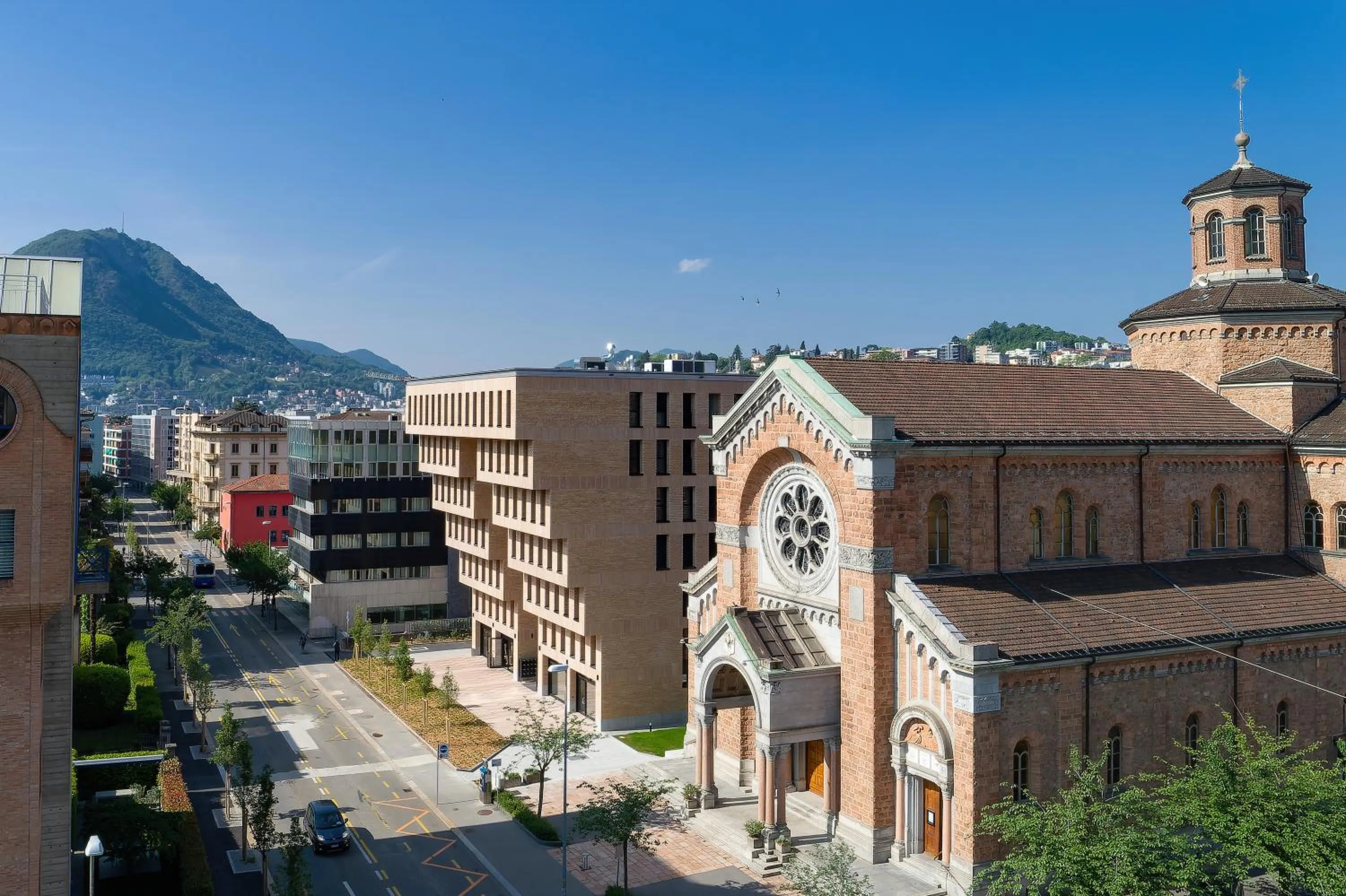 Property building in Swiss Hotel Apartments - Lugano