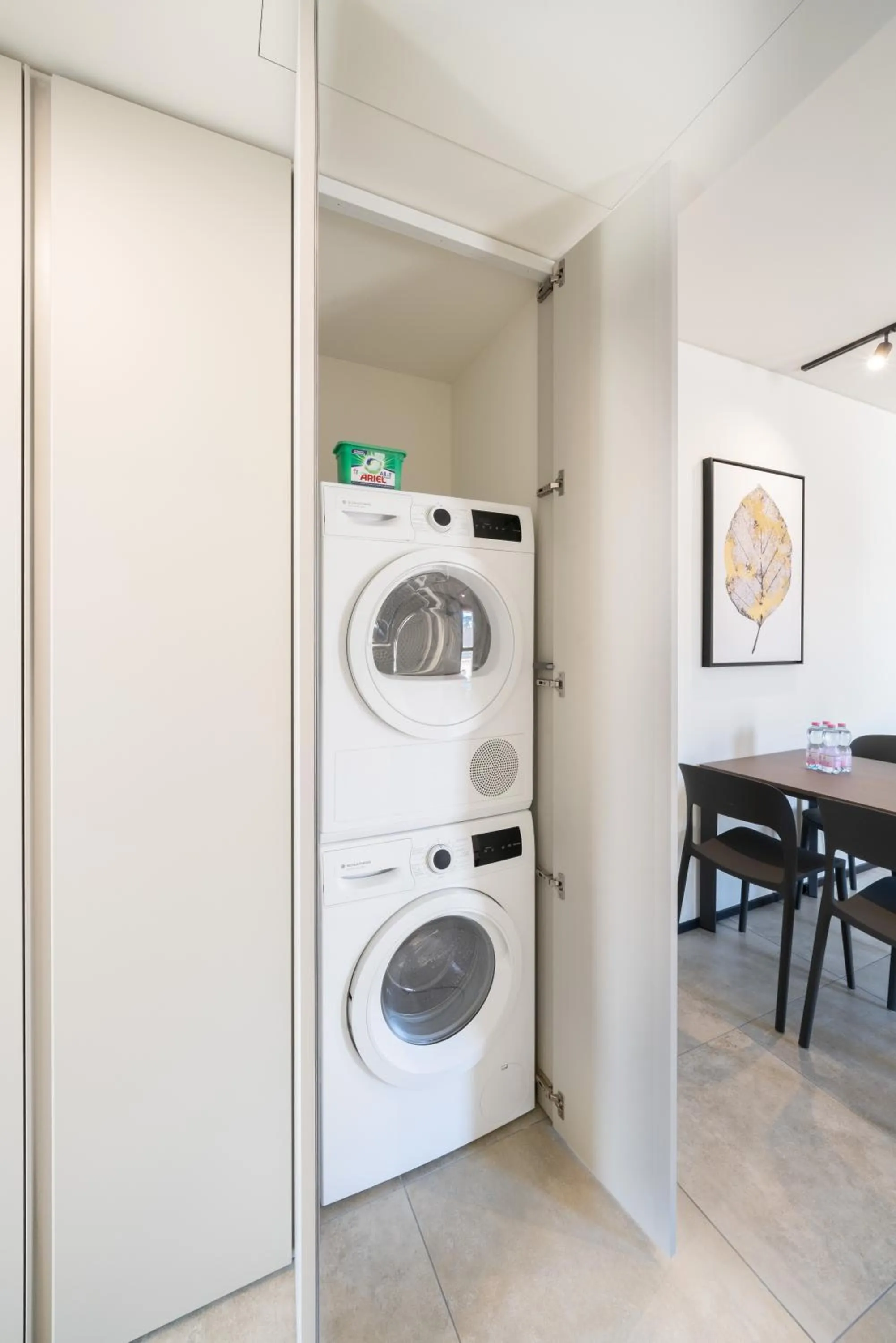 washing machine in Swiss Hotel Apartments - Lugano