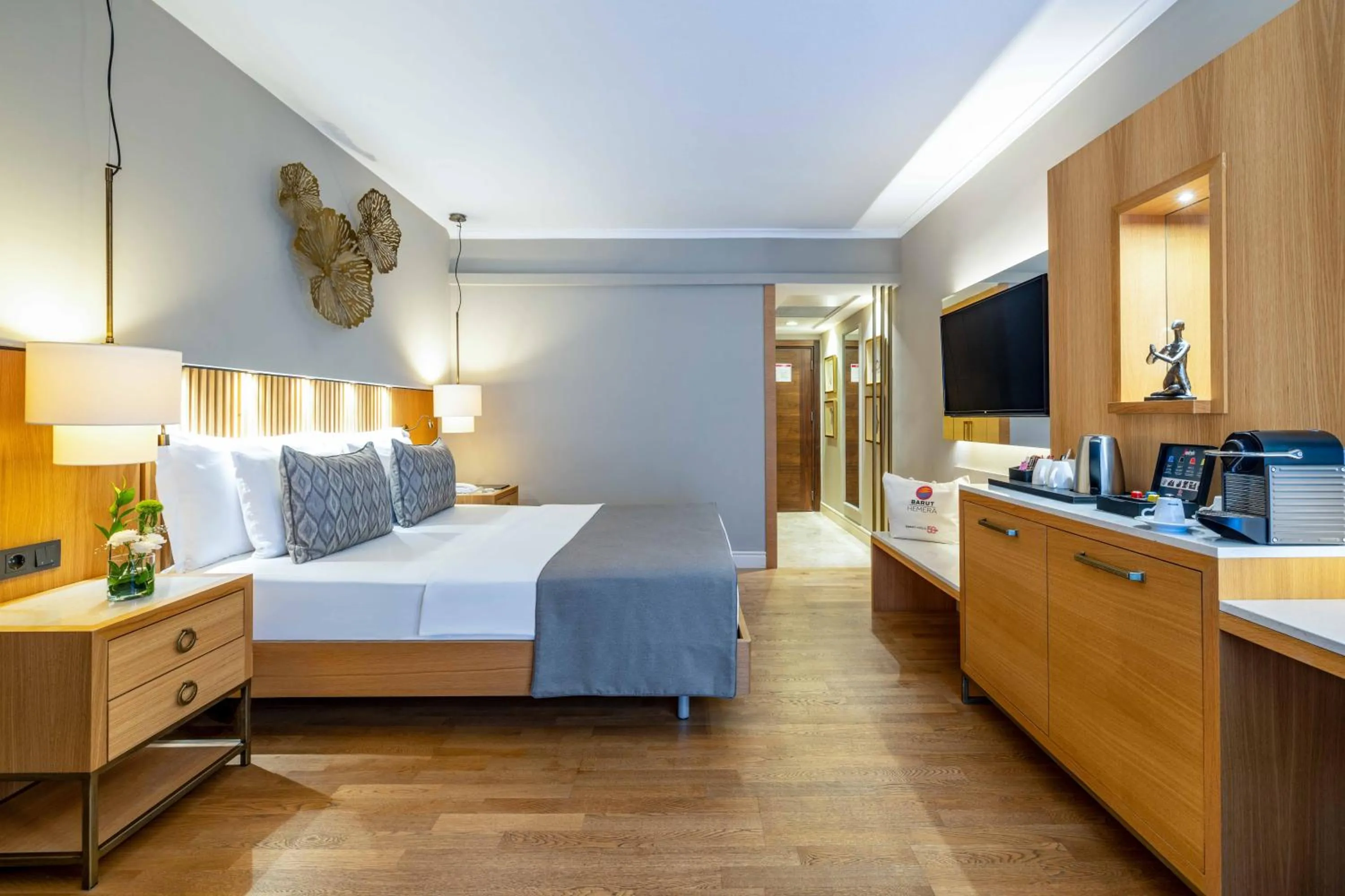 View (from property/room), Bed in Barut Hemera - Ultra All Inclusive