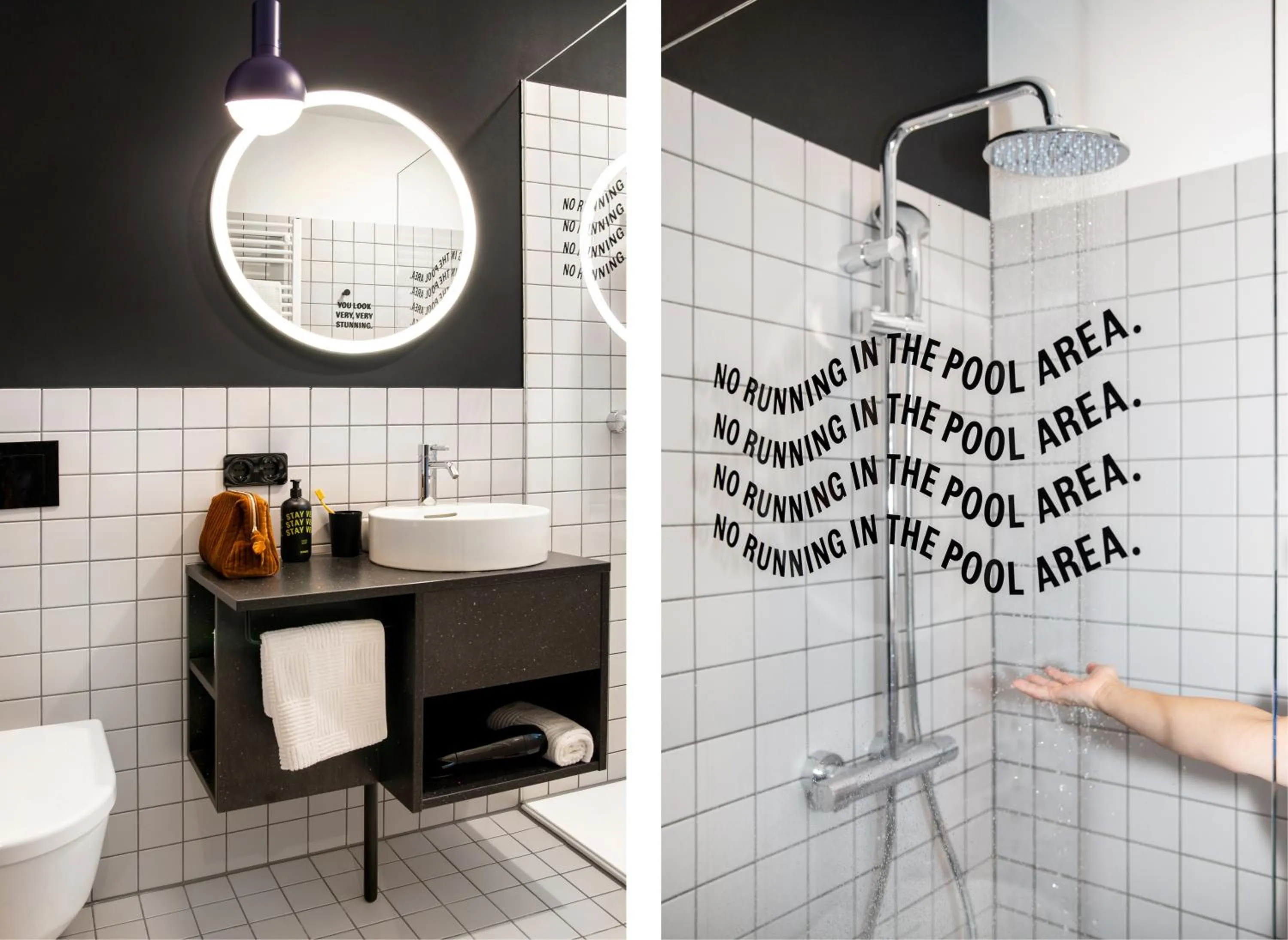 Shower in STAYERY Bielefeld Hauptbahnhof