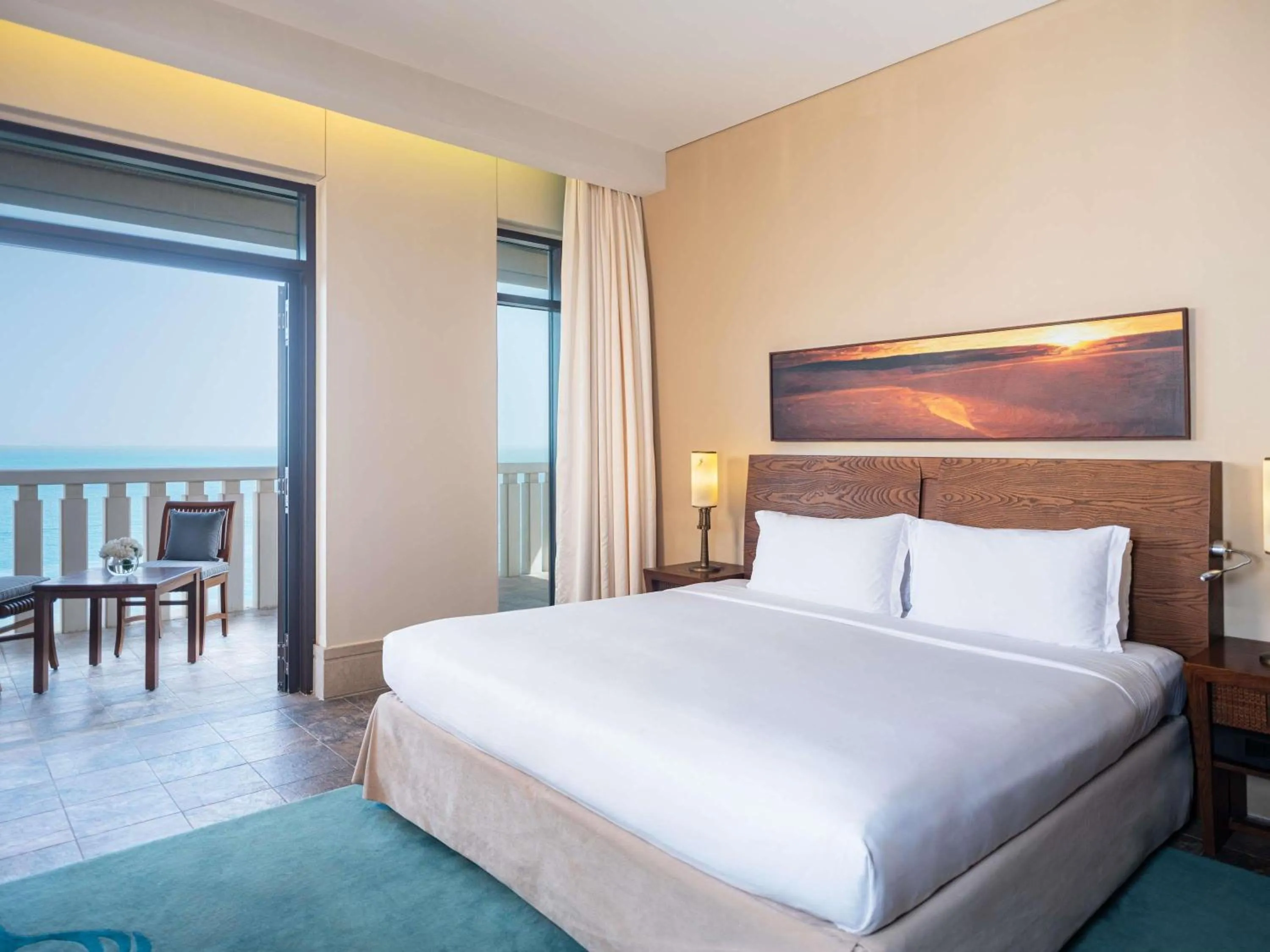 Bedroom, Bed in Sofitel Dubai The Palm Resort & Spa