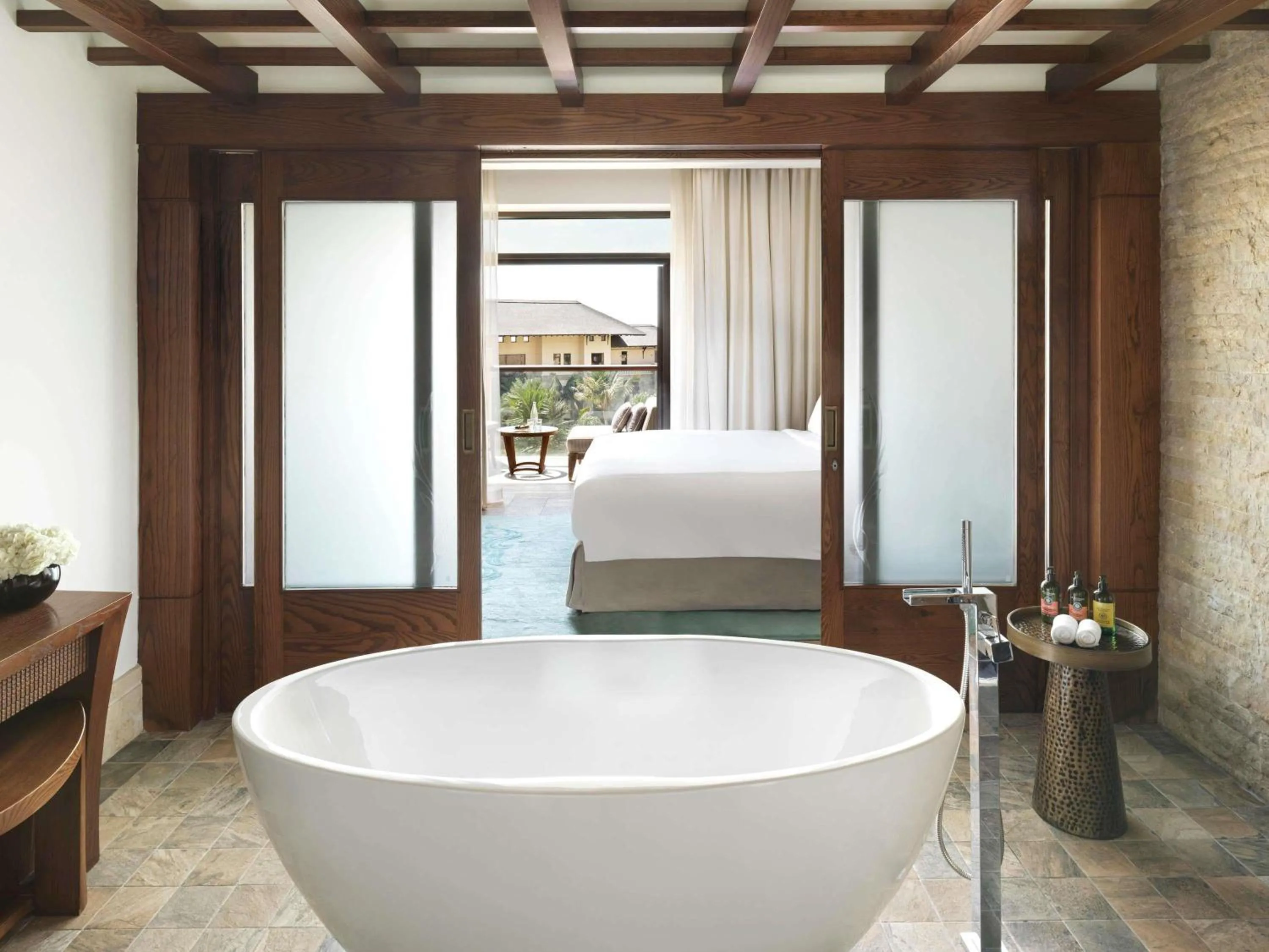 Bedroom, Bed in Sofitel Dubai The Palm Resort & Spa