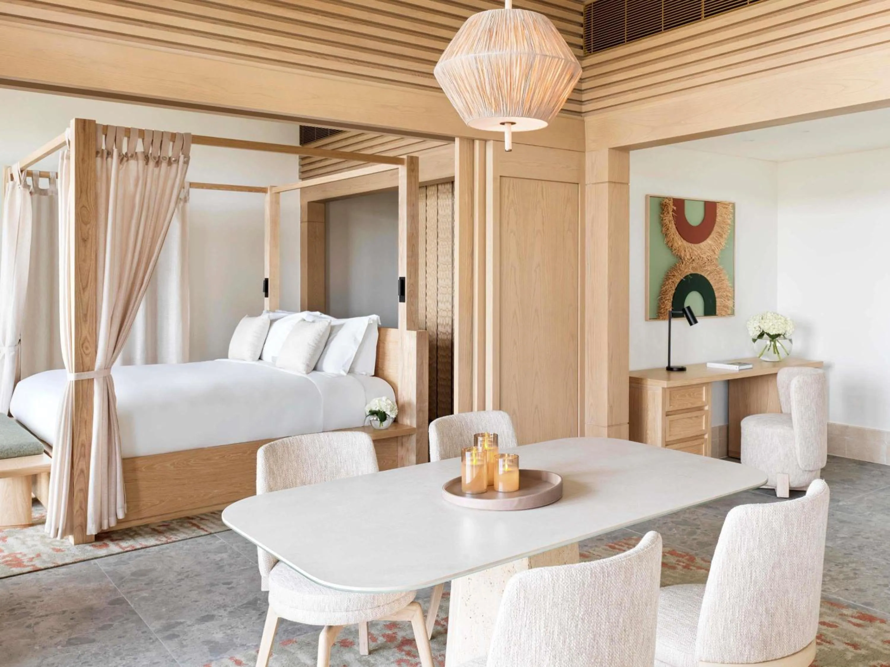 Bedroom, Bed in Sofitel Dubai The Palm Resort & Spa