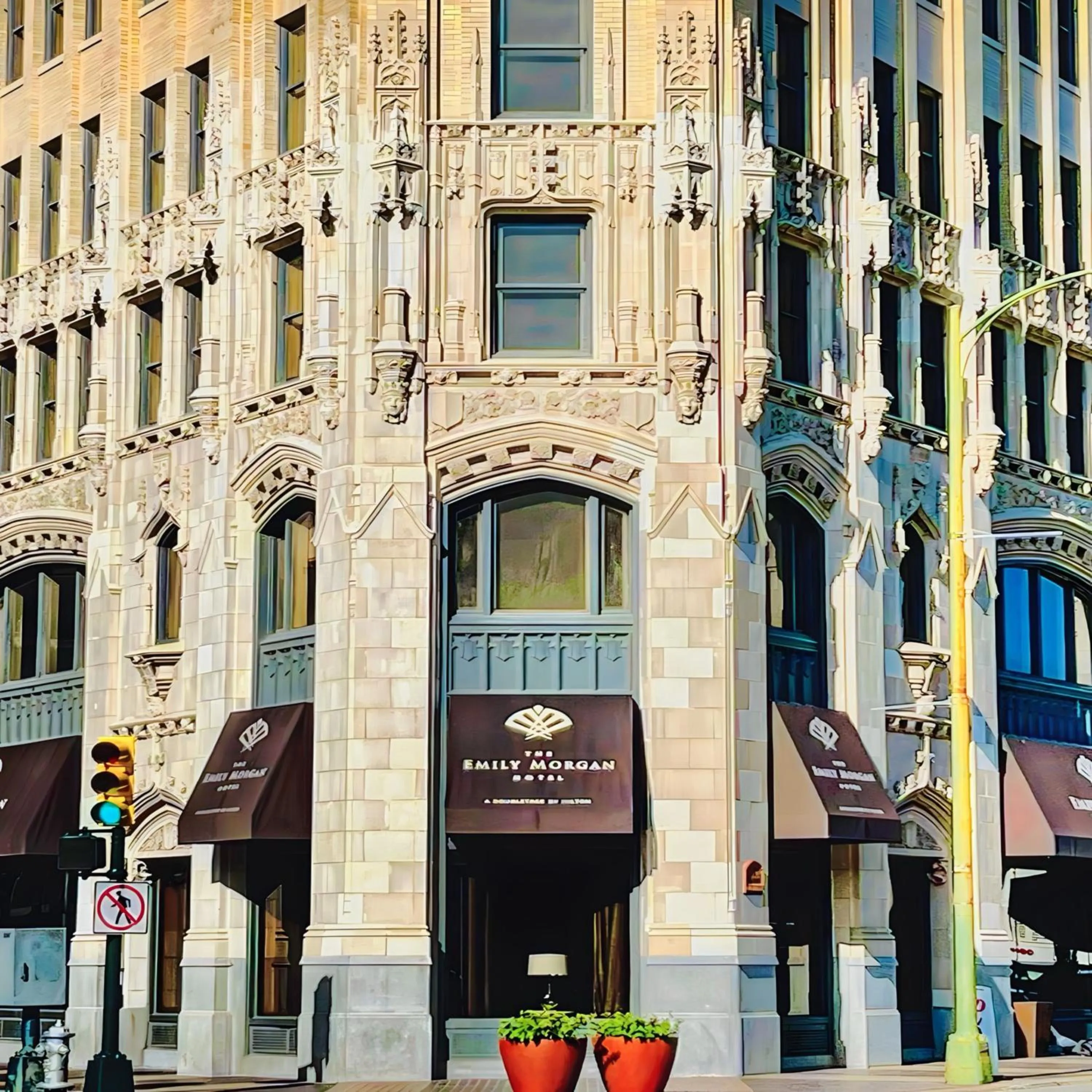 Property building in The Emily Morgan Hotel - A DoubleTree by Hilton