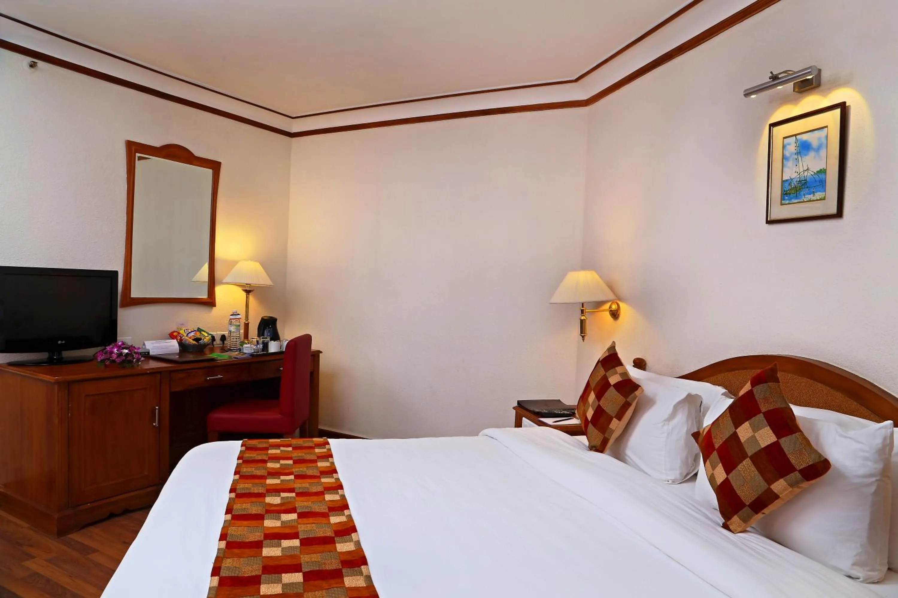 TV and multimedia, Bed in Gokulam Park Hotel & Convention Centre