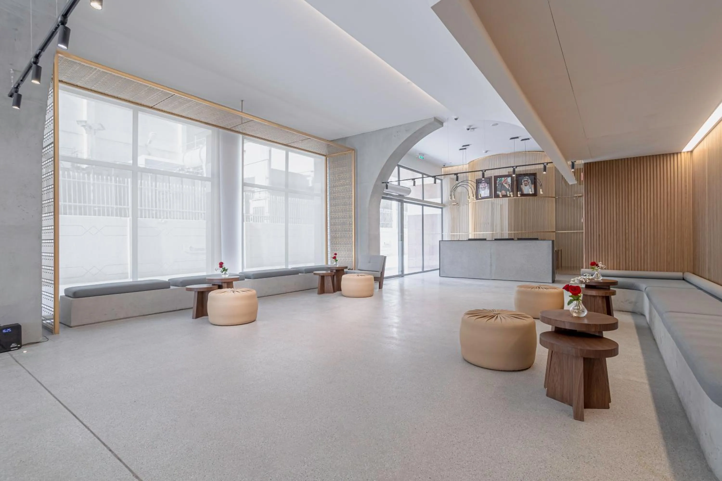 Lobby or reception in Assaafa Hotel