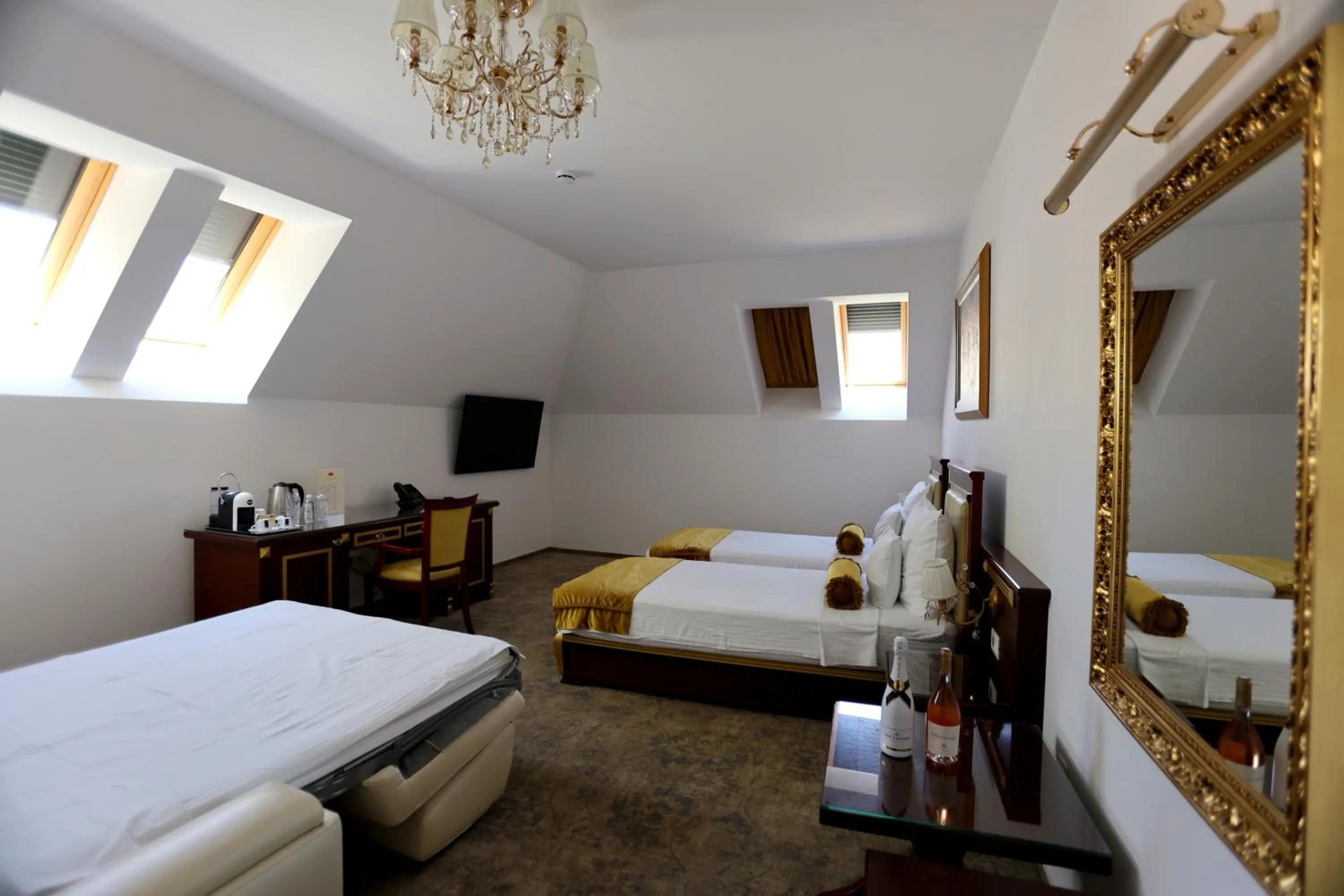 Bed in Integra Hotel