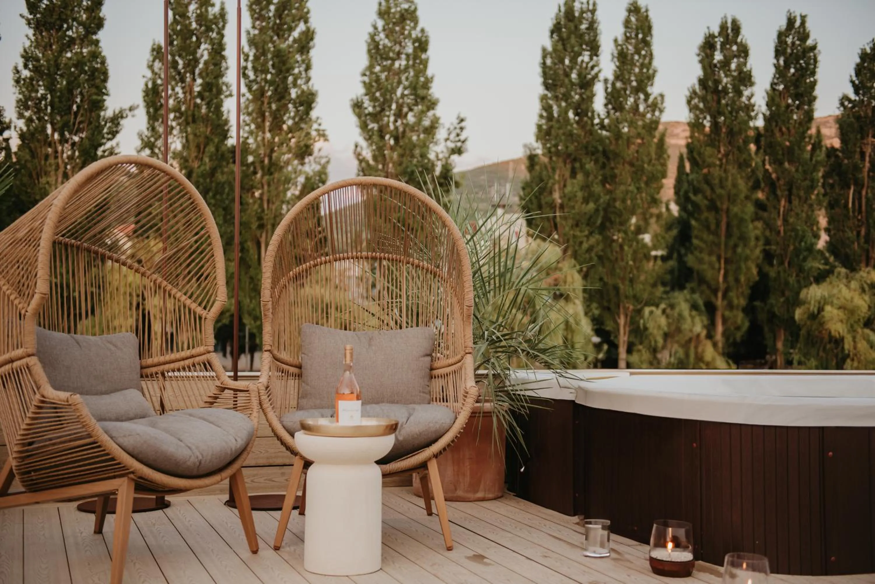 Patio in Integra Hotel