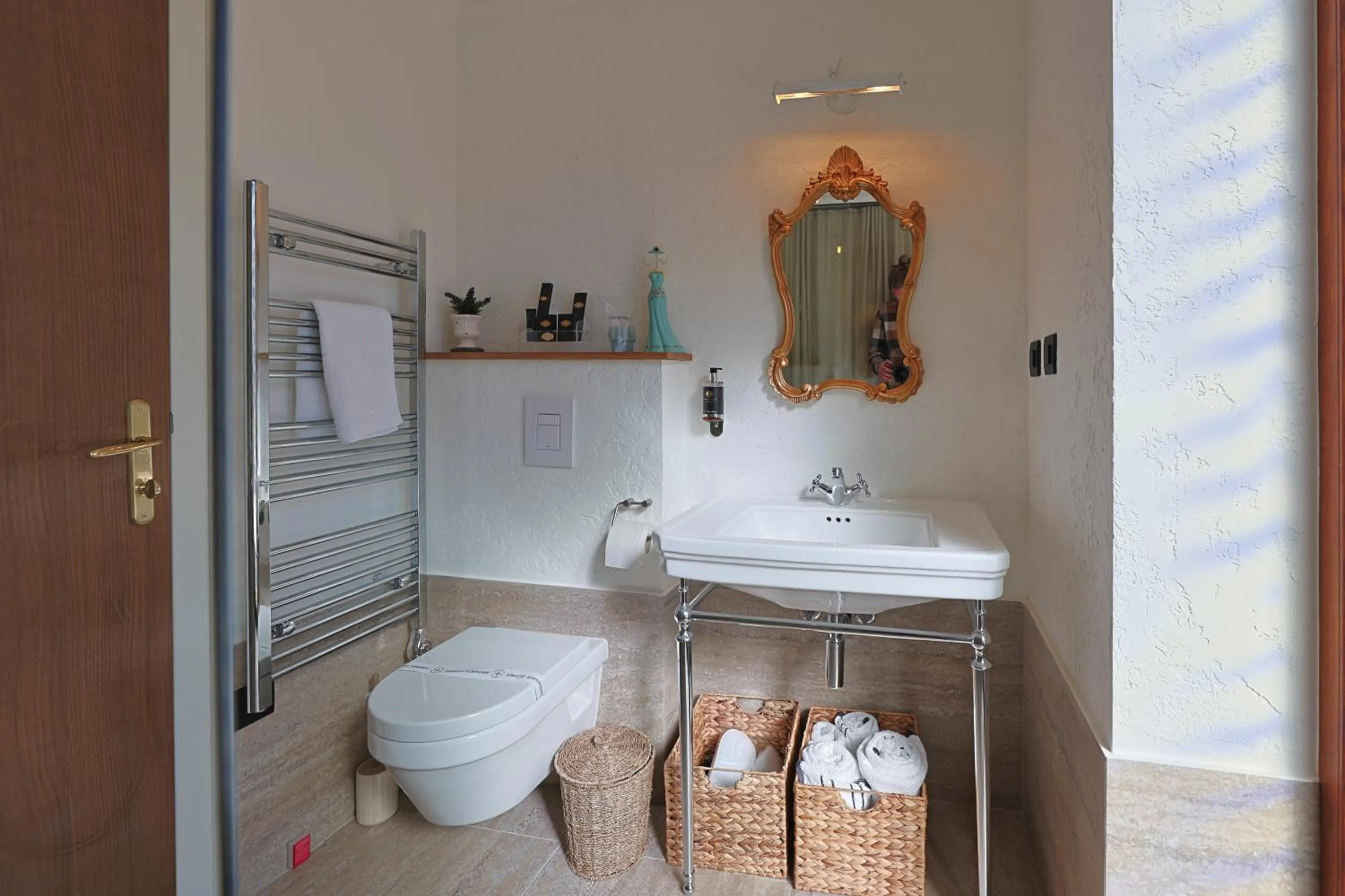 Toilet in Integra Hotel