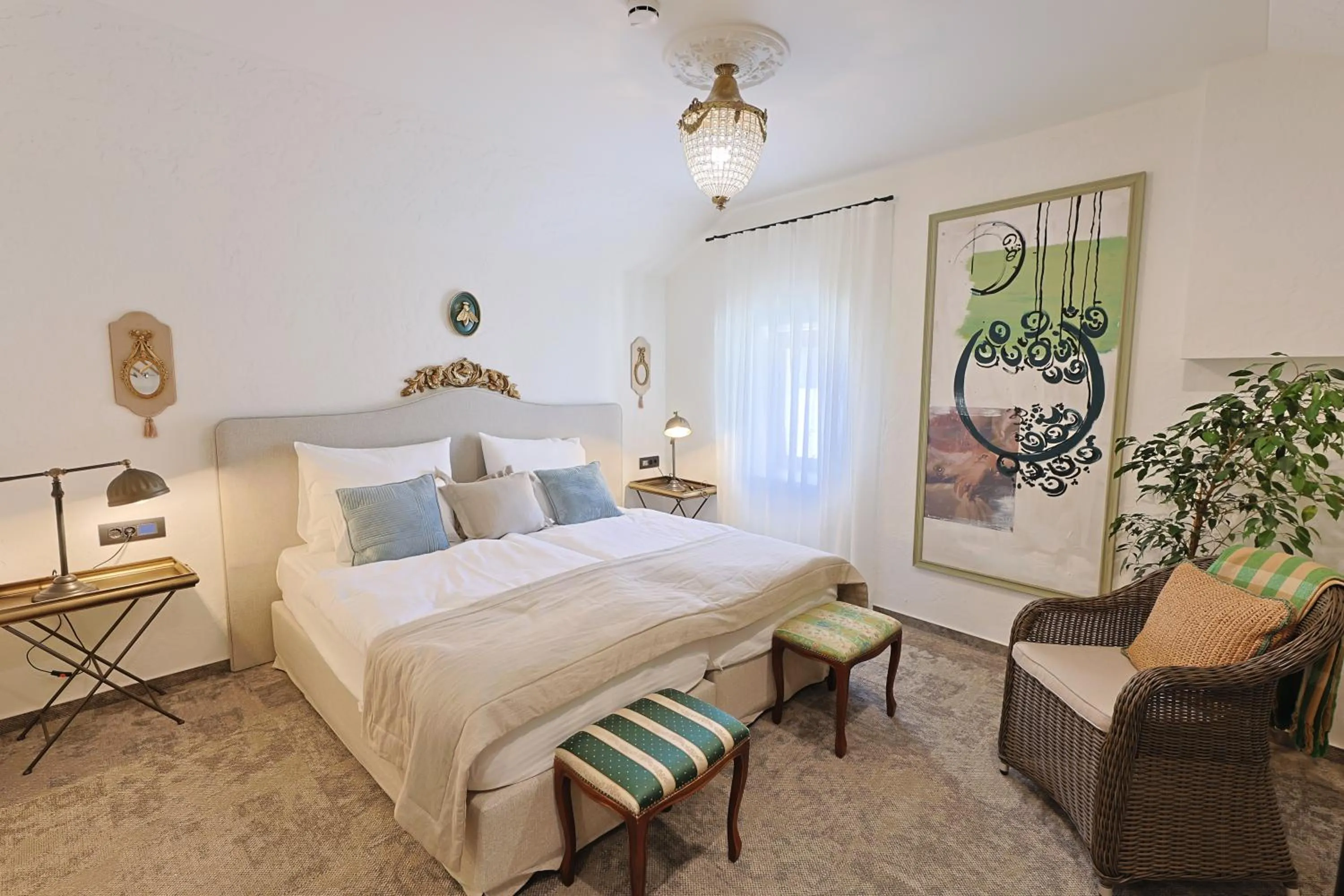 Bed in Integra Hotel