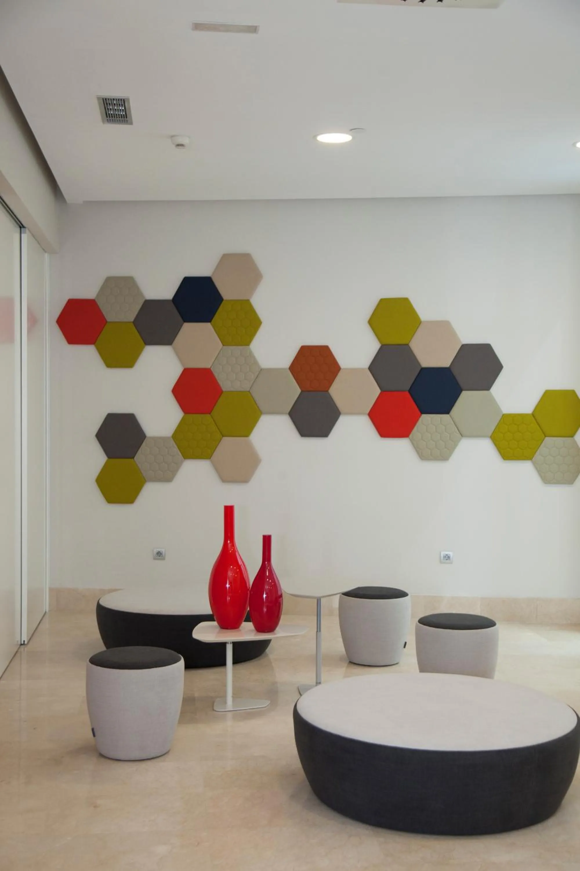 Lobby or reception in Hotel Gelmírez