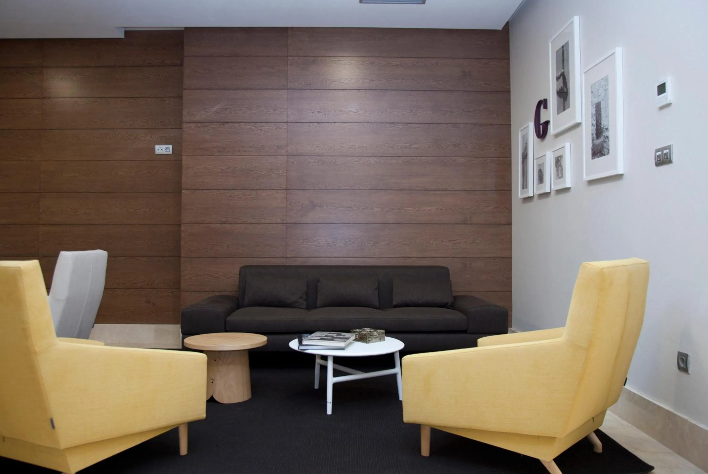 Lobby or reception in Hotel Gelmírez