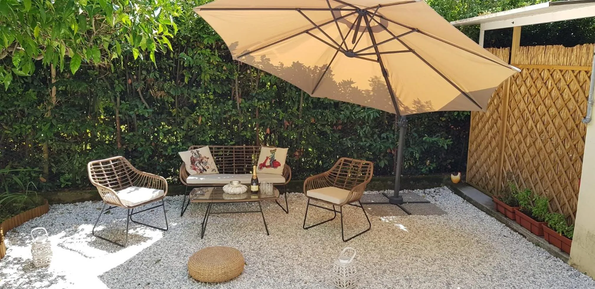 Garden in Villa Noemi Bed&Breakfast