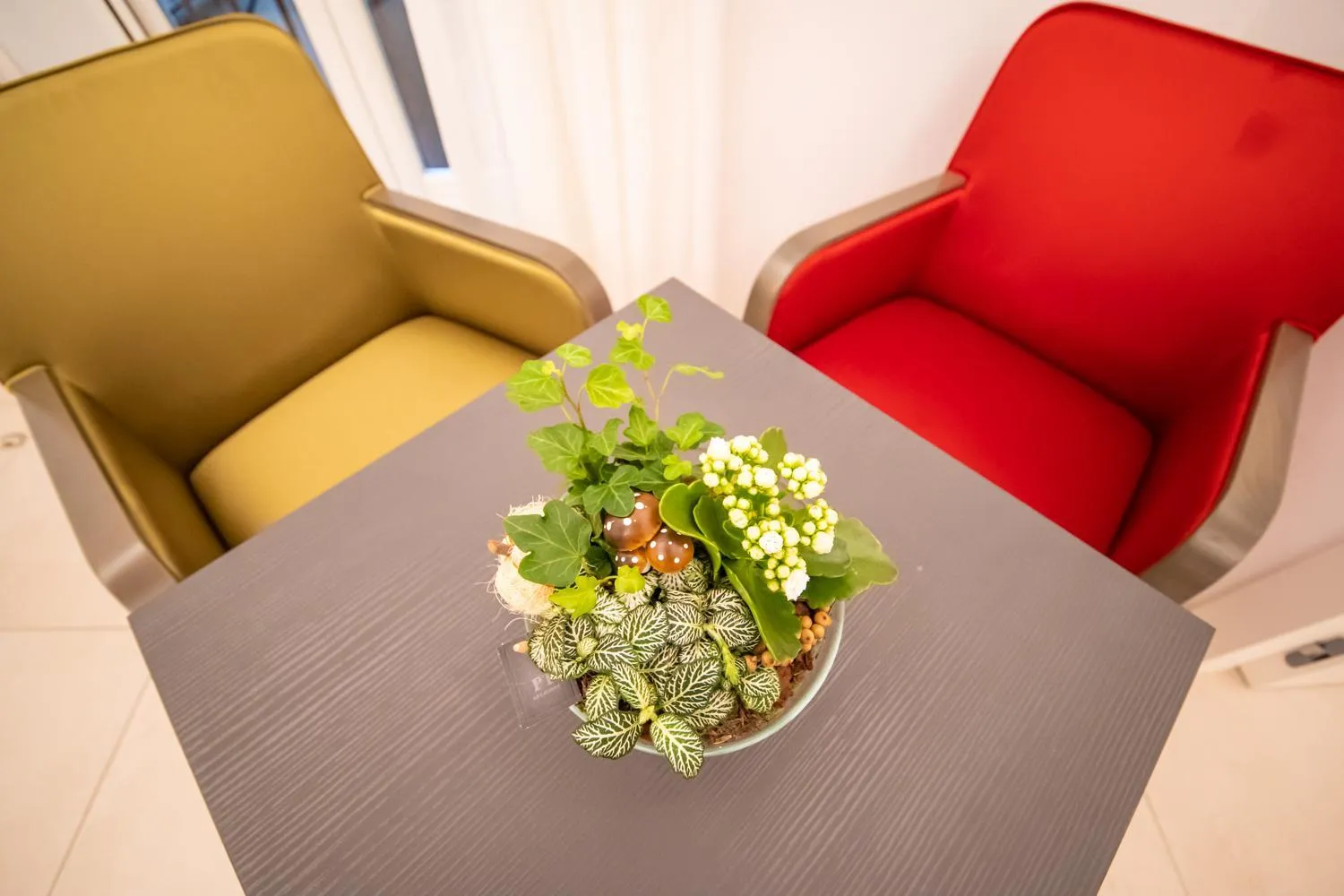 Seating area in B&B Napoli Time