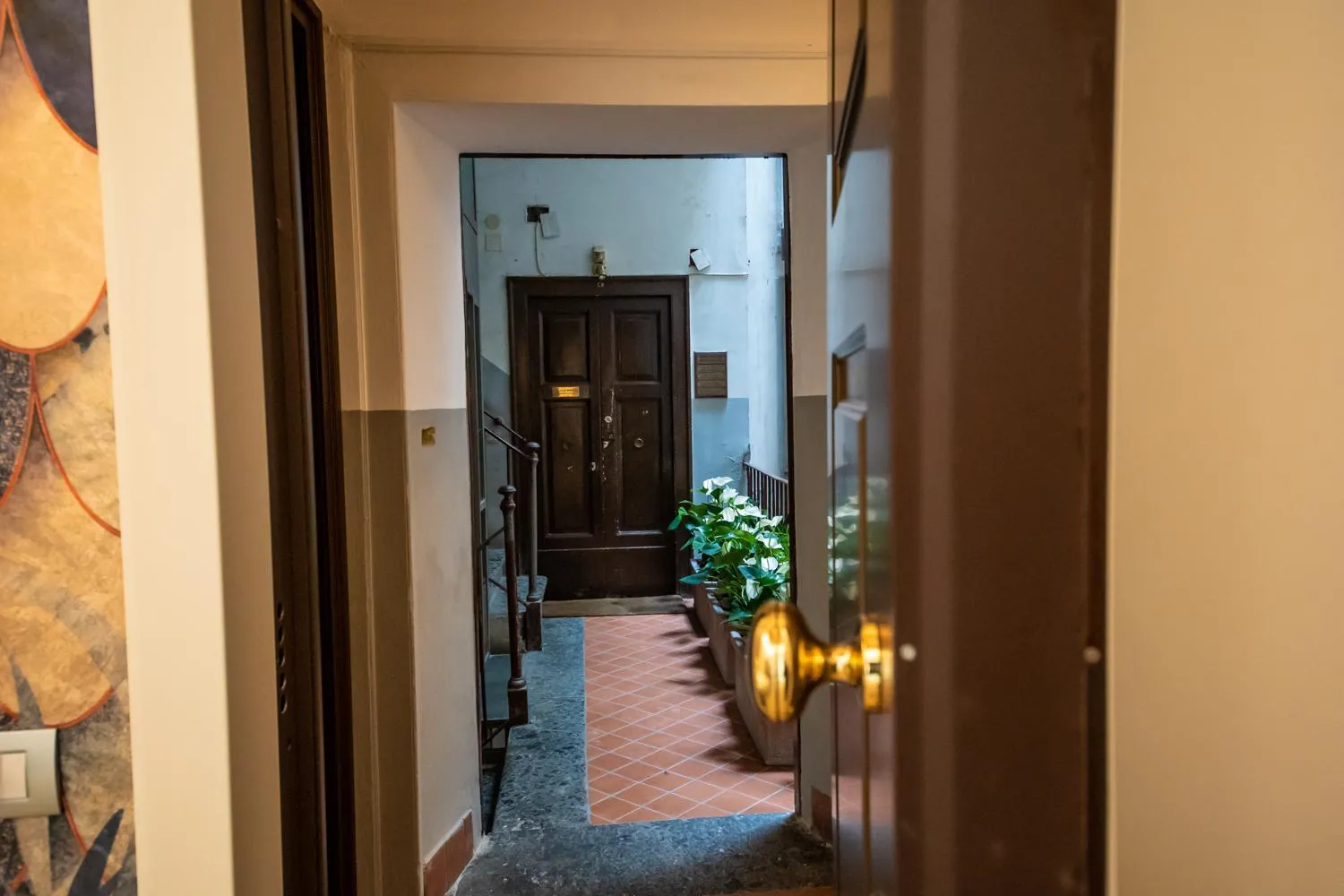 Facade/entrance in B&B Napoli Time