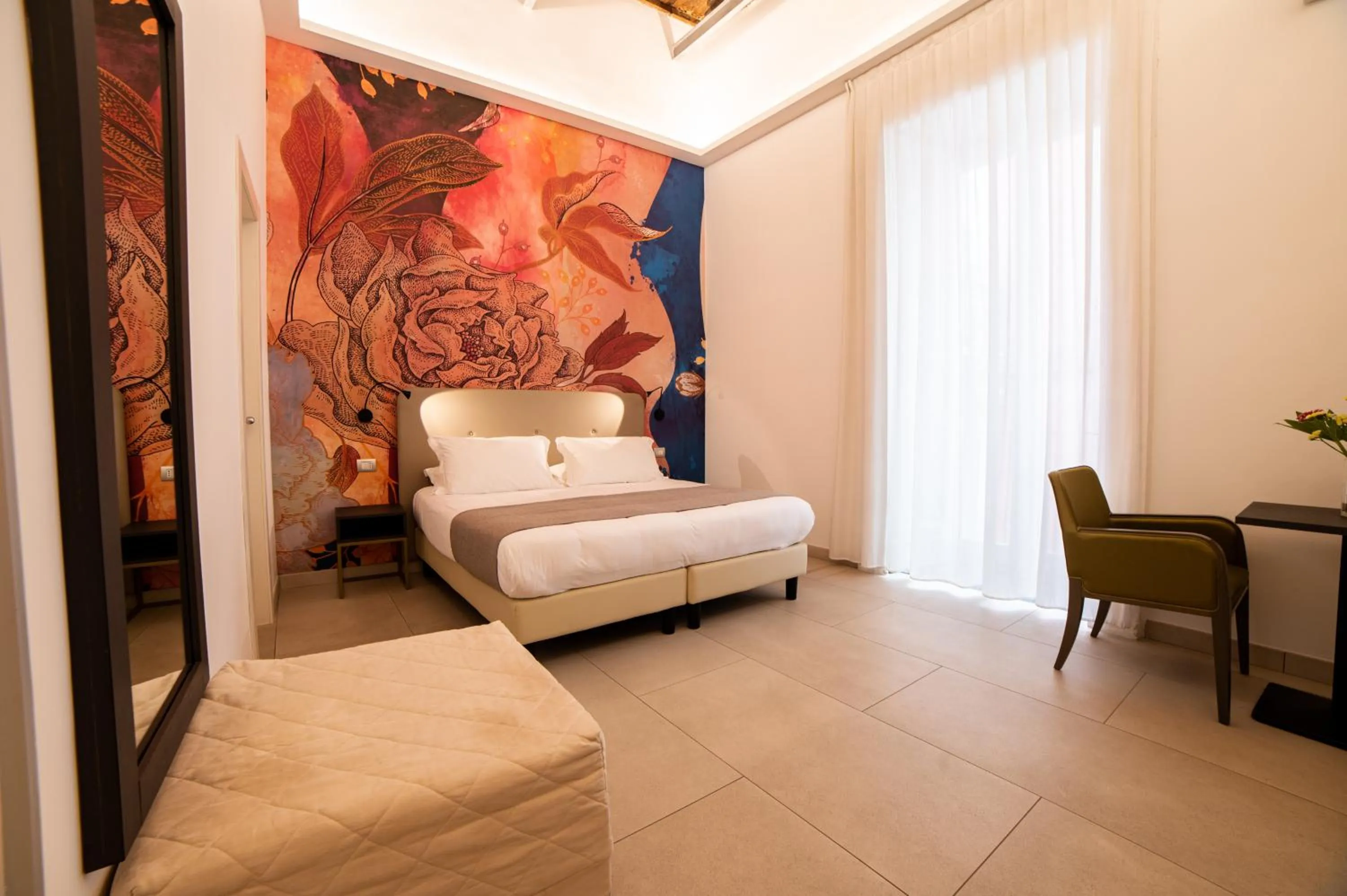 Photo of the whole room, Bed in B&B Napoli Time