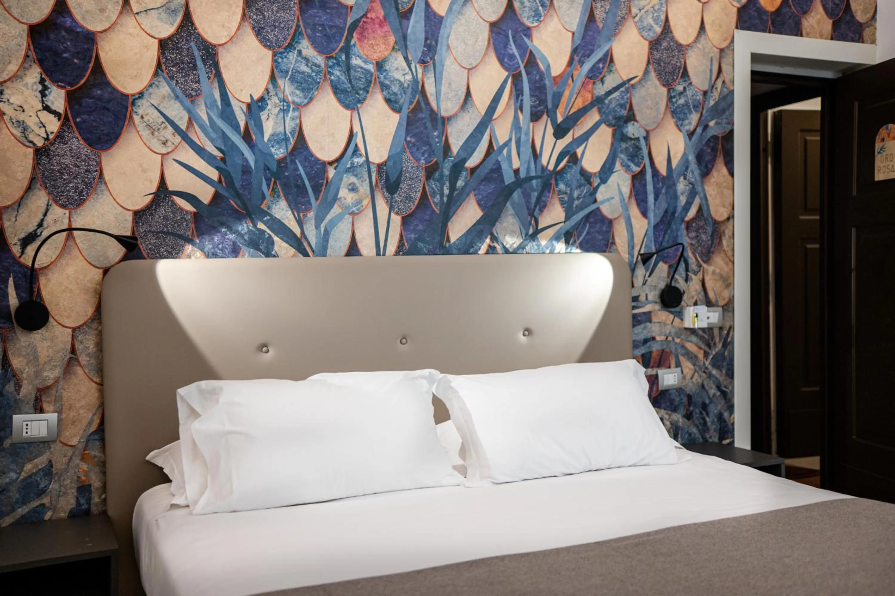 Bedroom, Bed in B&B Napoli Time