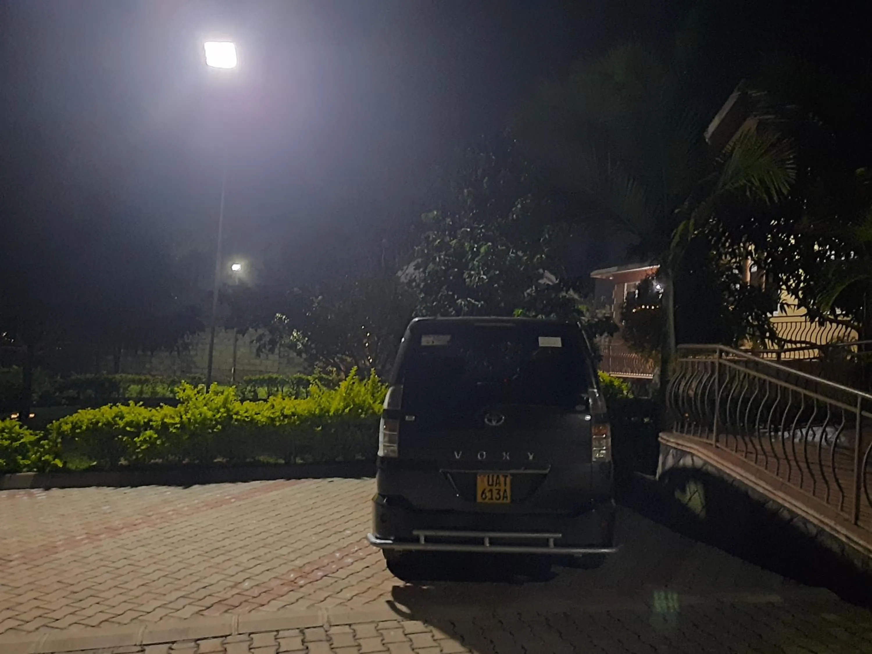 Parking in Airport Side Hotel Entebbe