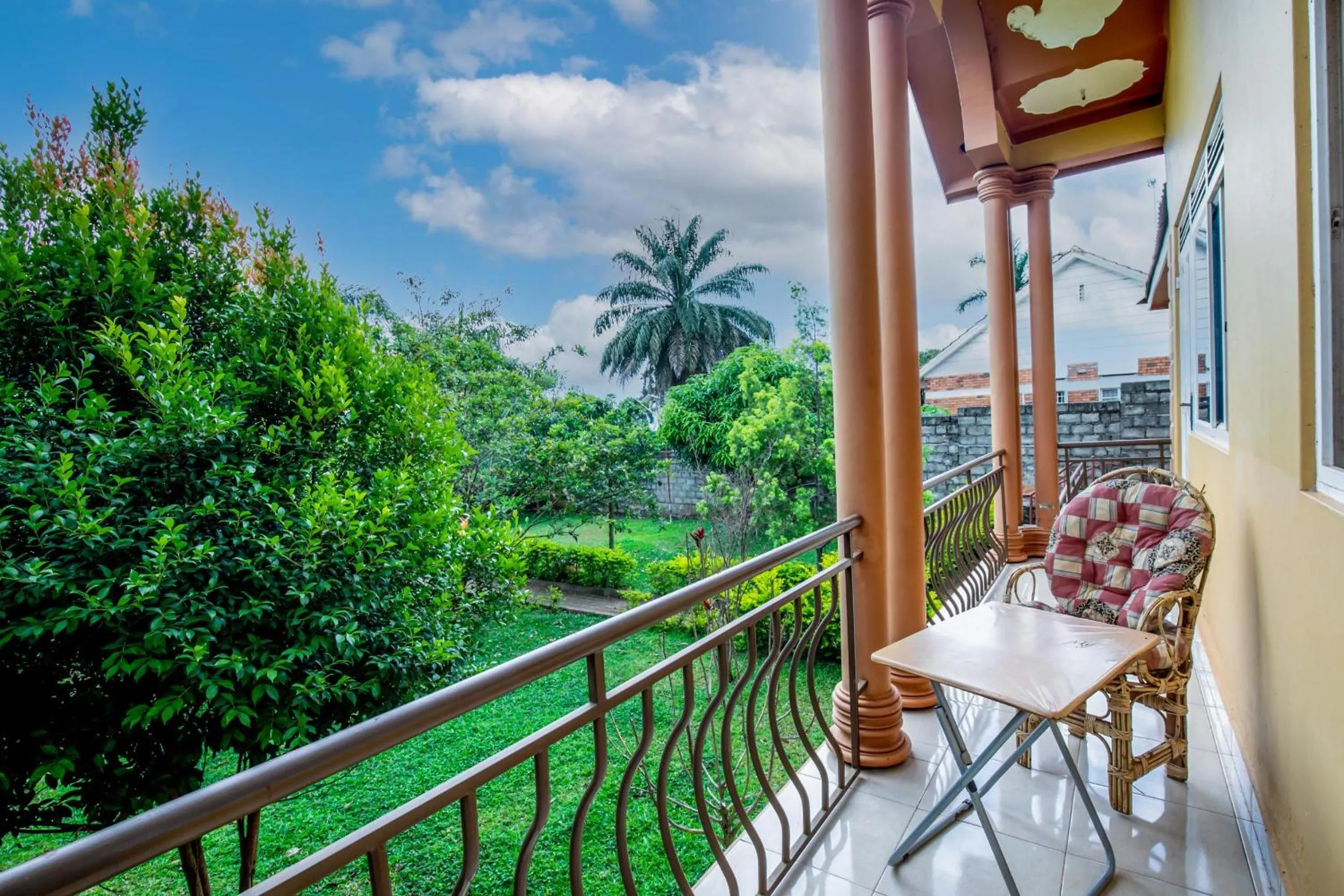 Balcony/Terrace in Airport Side Hotel Entebbe
