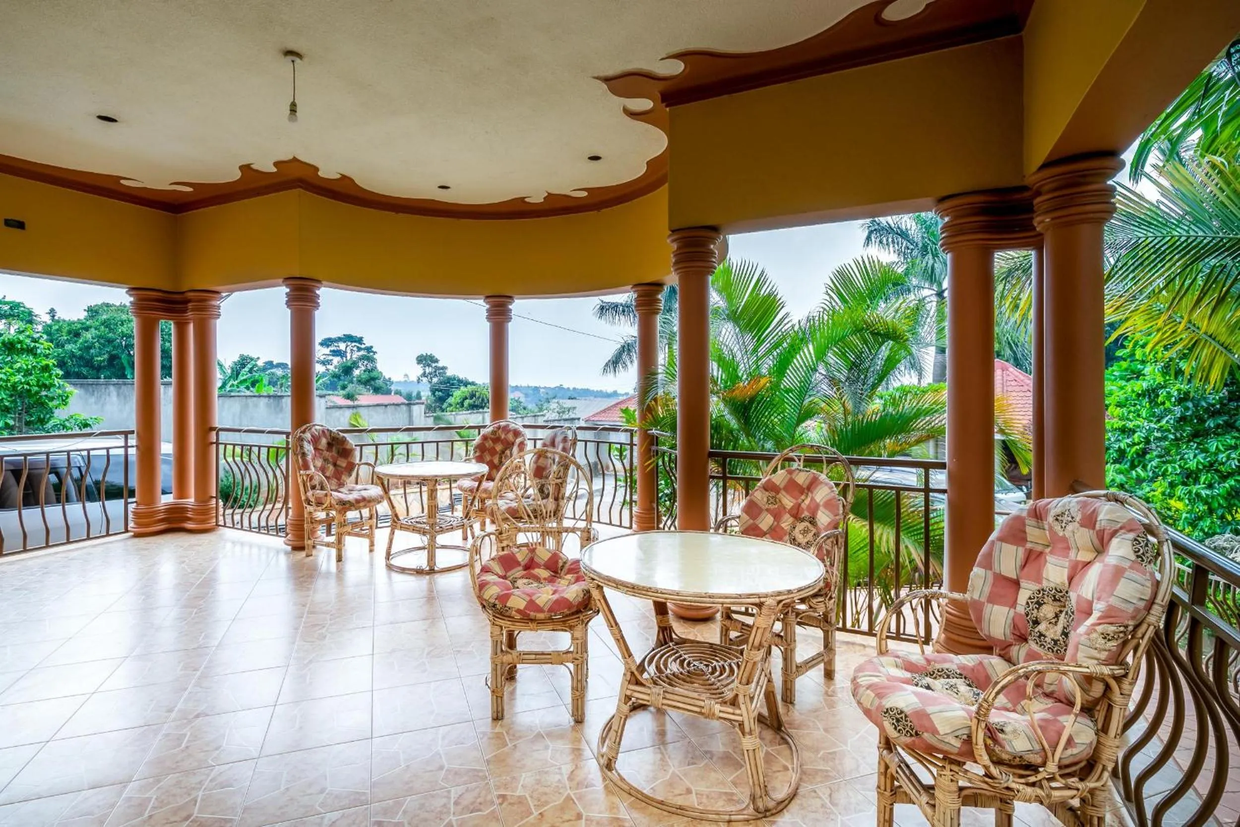 Balcony/Terrace in Airport Side Hotel Entebbe
