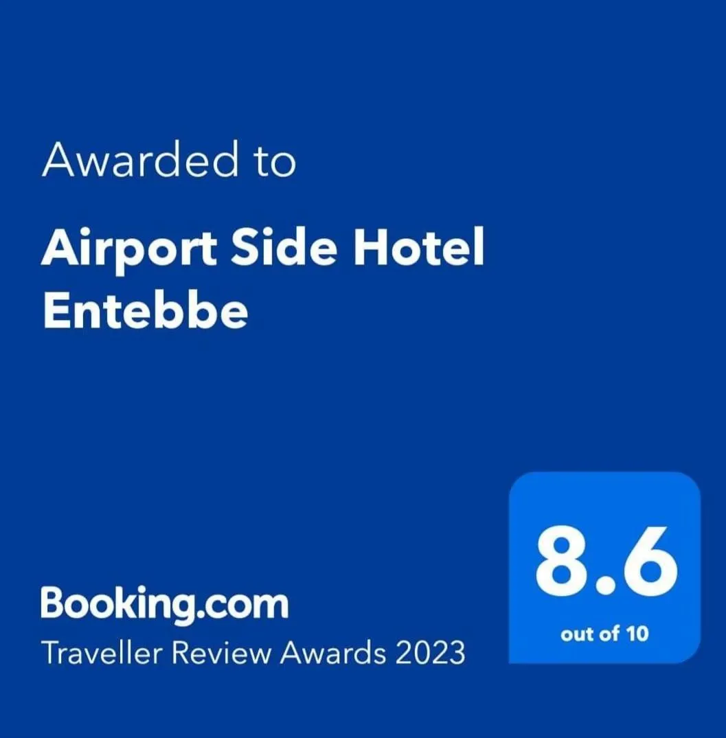 Certificate/Award in Airport Side Hotel Entebbe