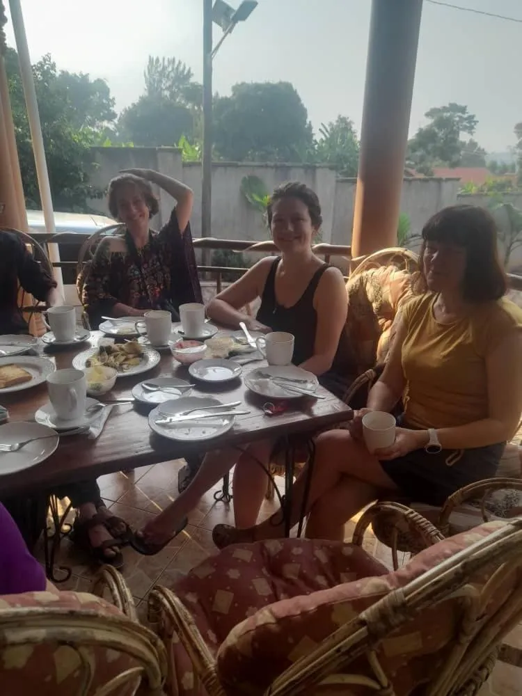 Breakfast in Airport Side Hotel Entebbe